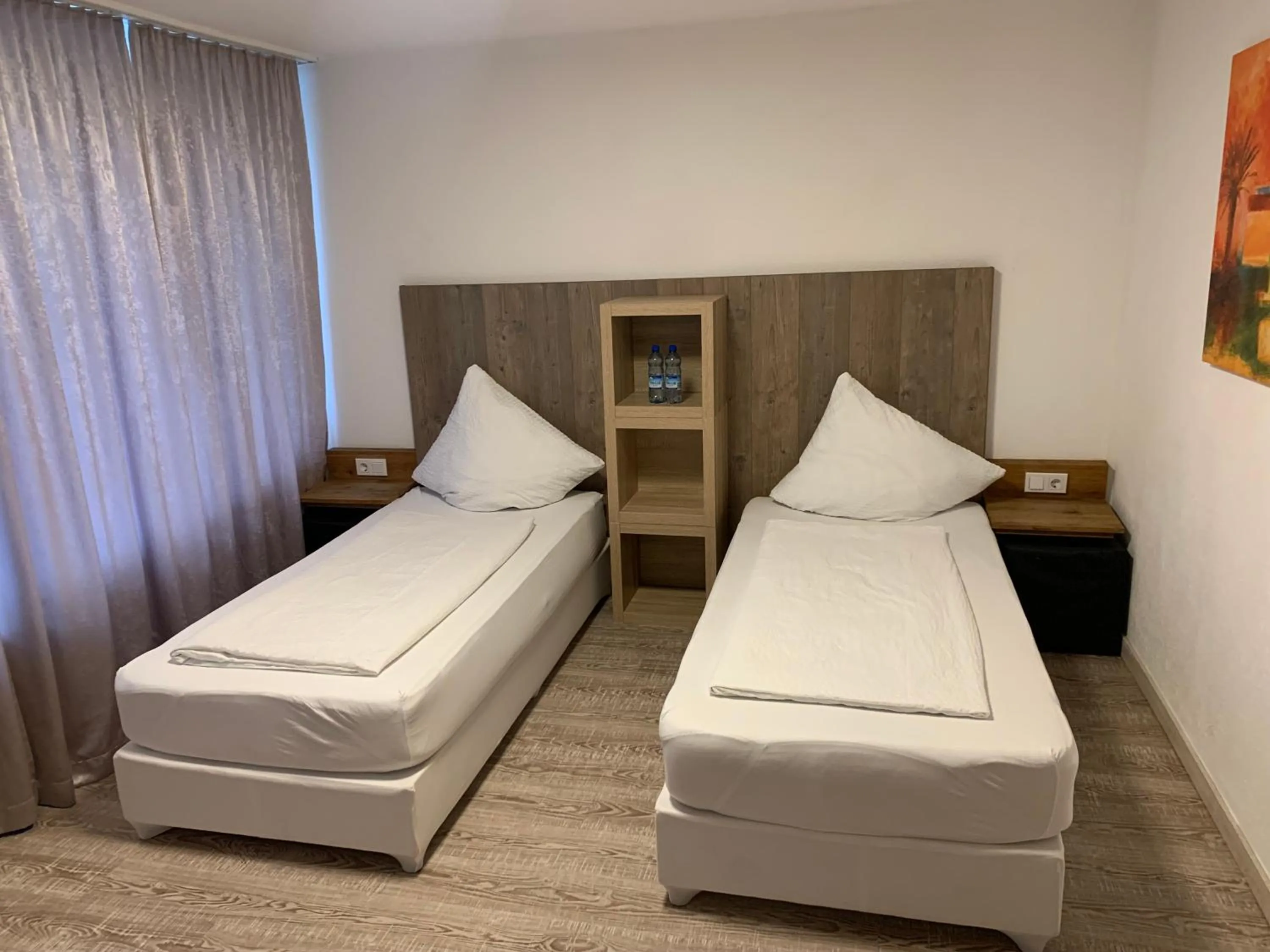 Bed in Smart Stay Rooms Feldkirch