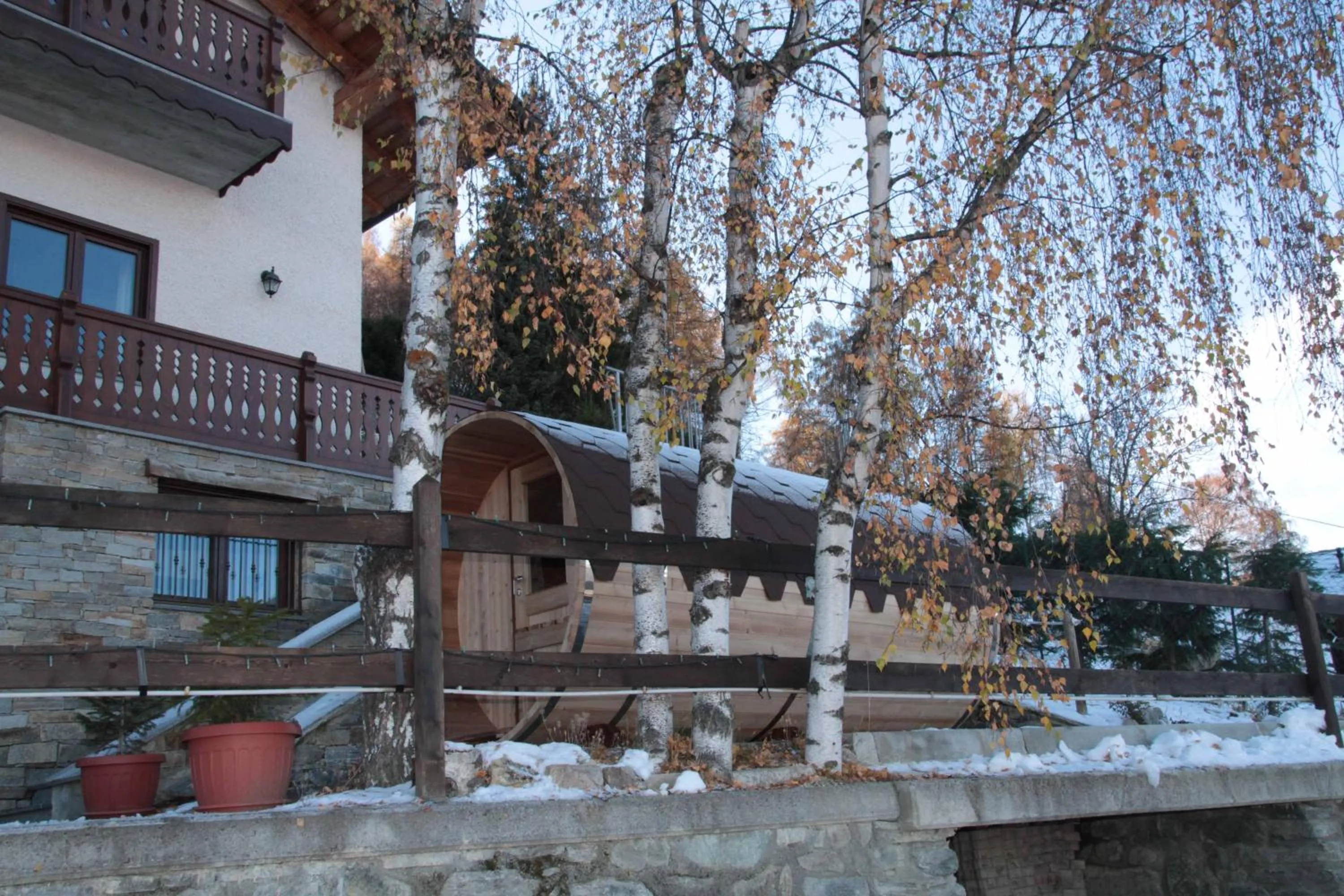 Sauna in Chambres D'Hotes Les Fleurs