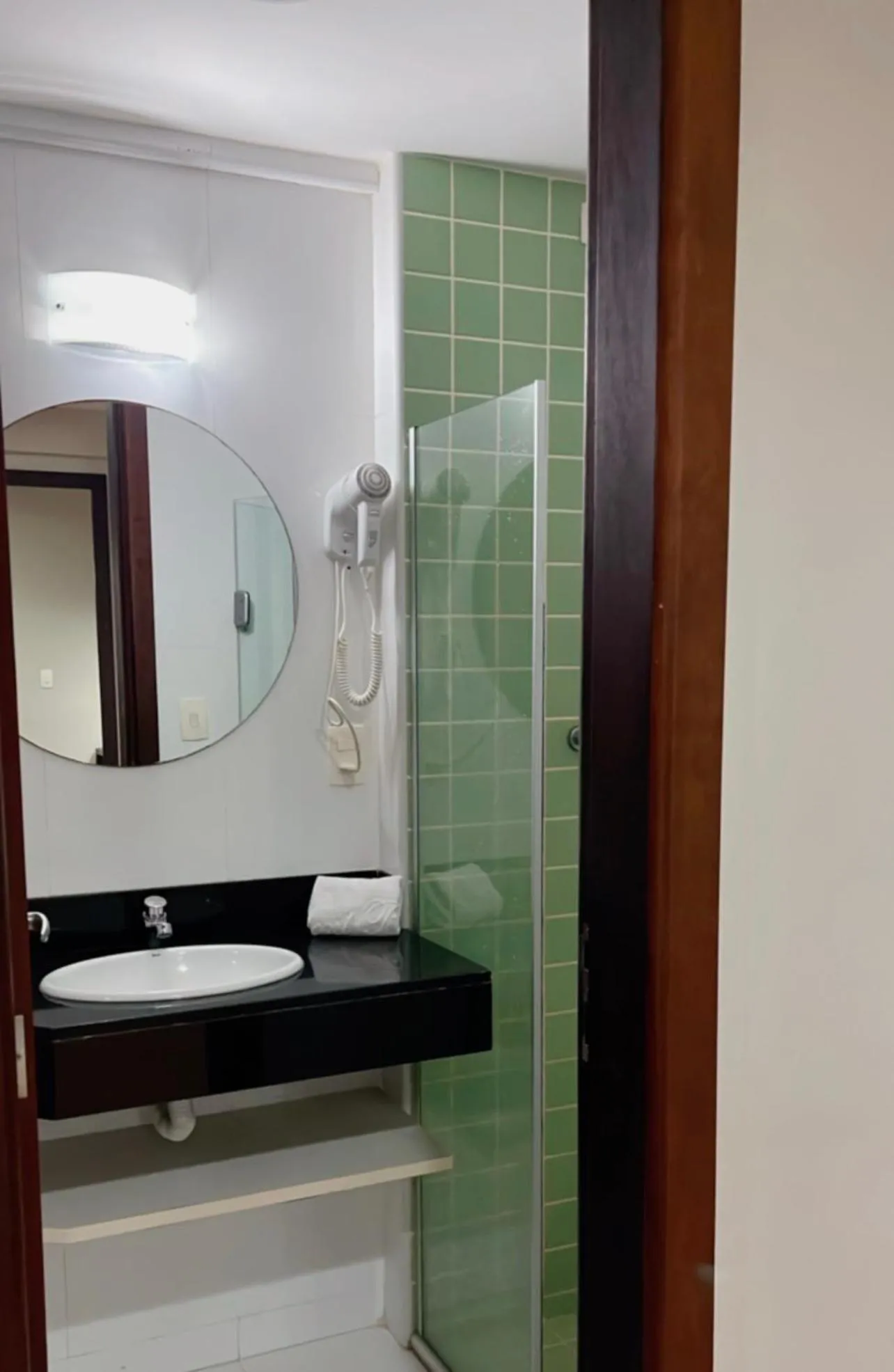 Bathroom in Mont Blanc Apart Hotel - Duque de Caxias