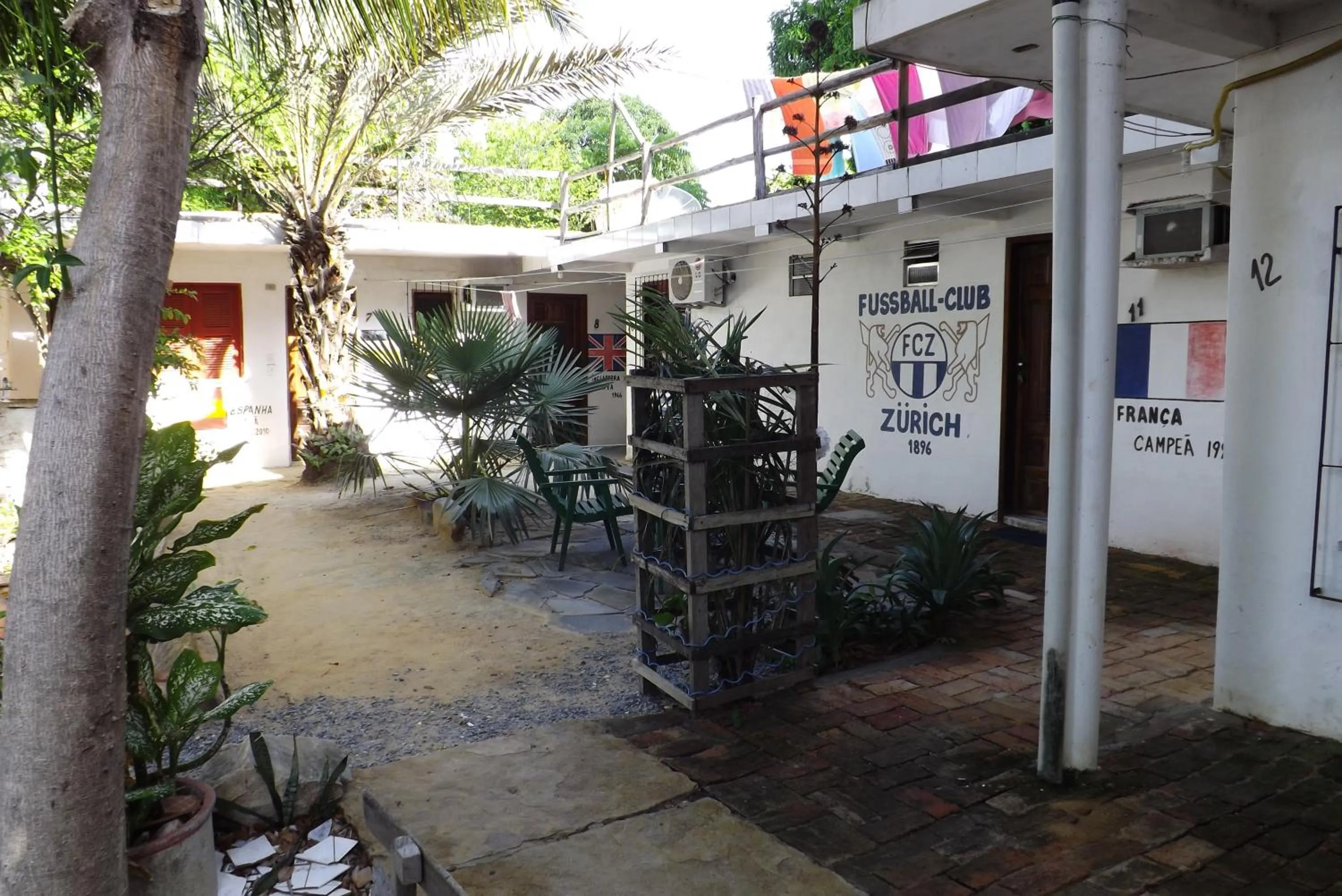 Garden in Pousada Chalé Suiço