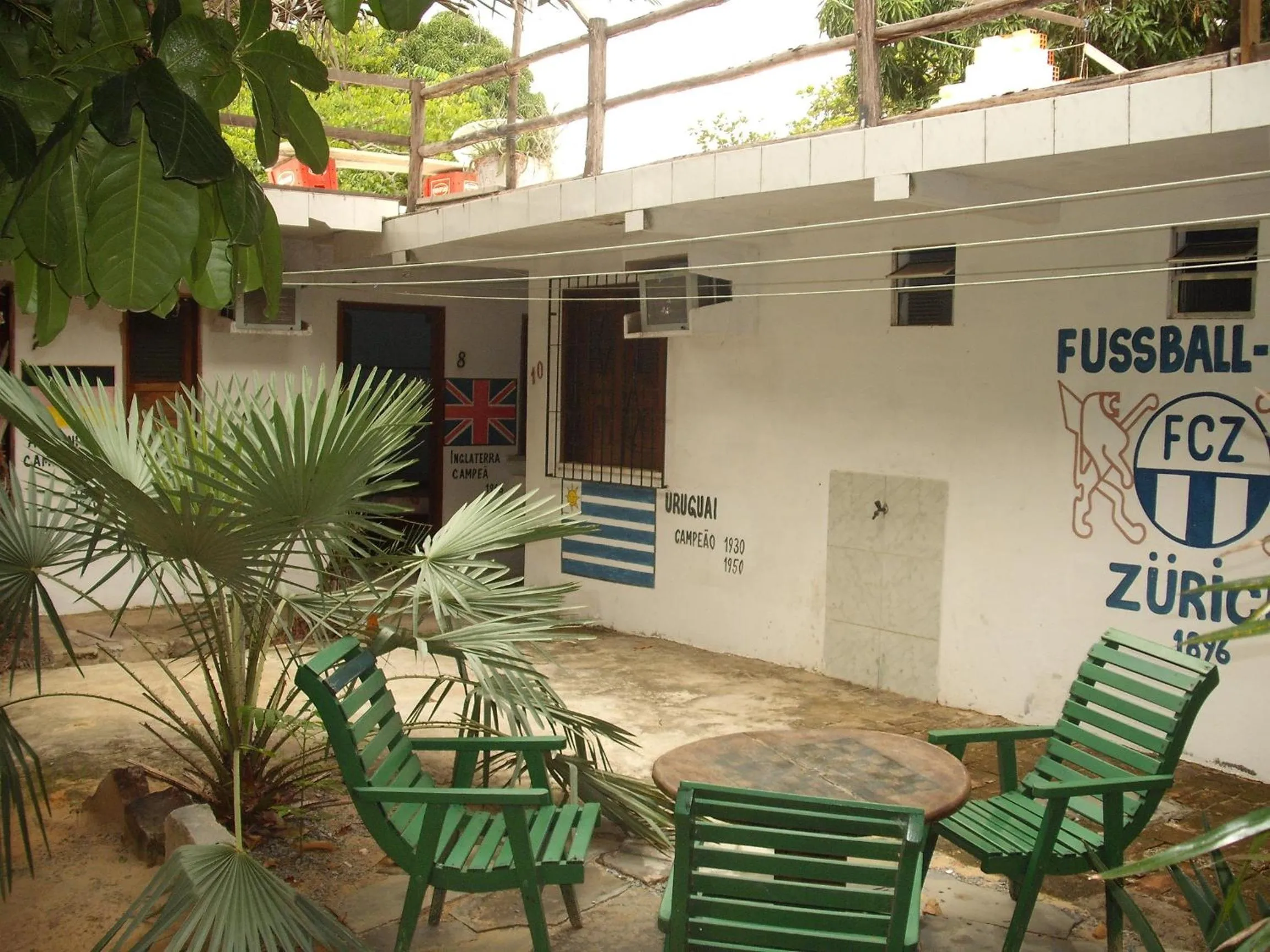 Garden in Pousada Chalé Suiço