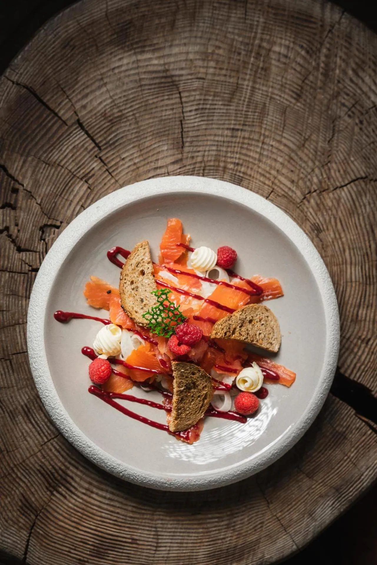 Dinner in Alpen Hotel Chalet