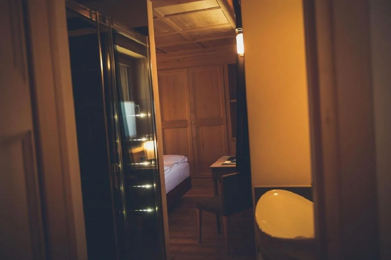 Bedroom in Alpen Hotel Chalet