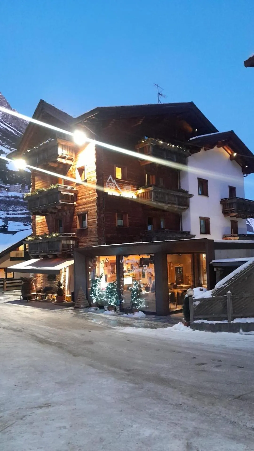 Winter in Alpen Hotel Chalet