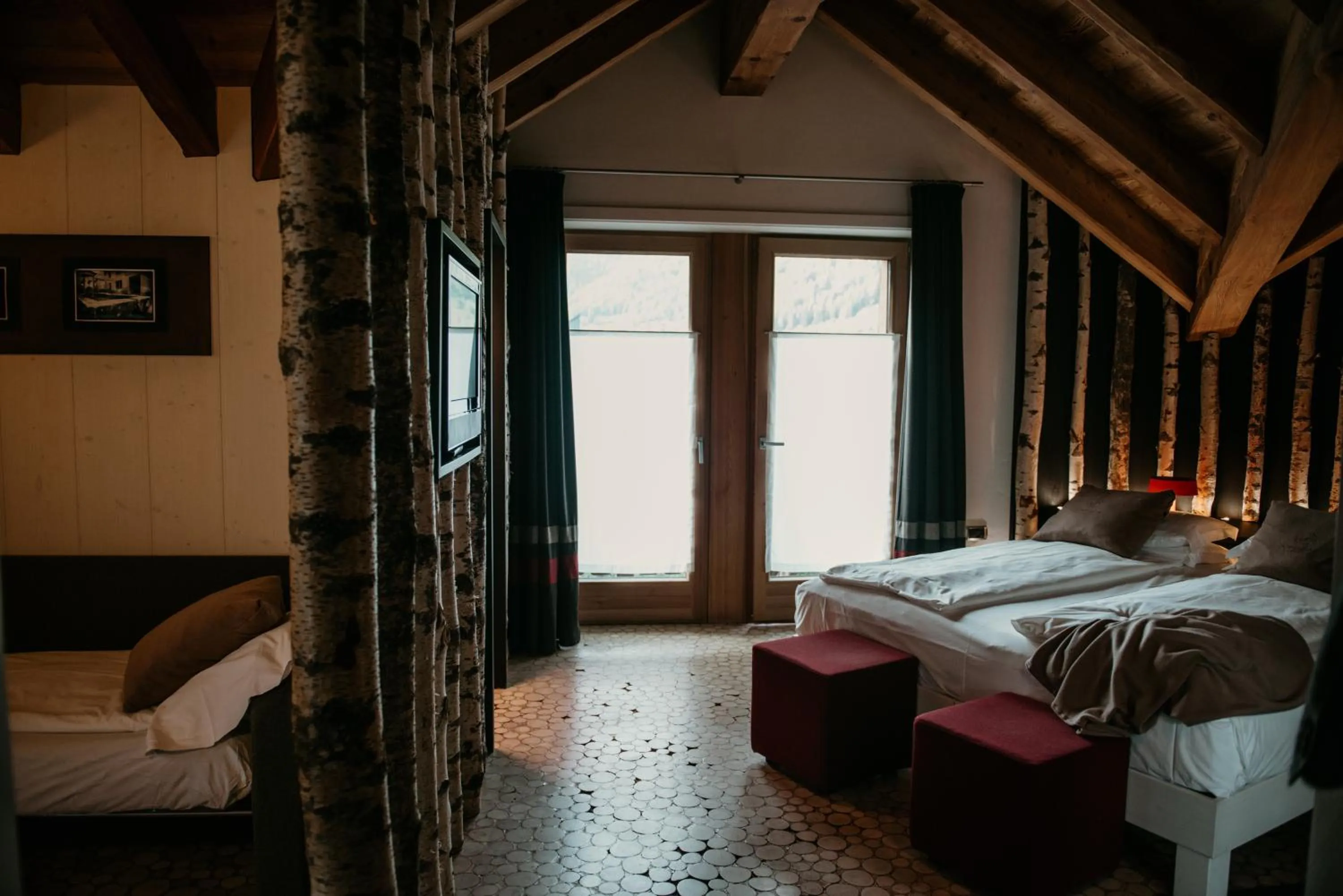 Bed in Alpen Hotel Chalet
