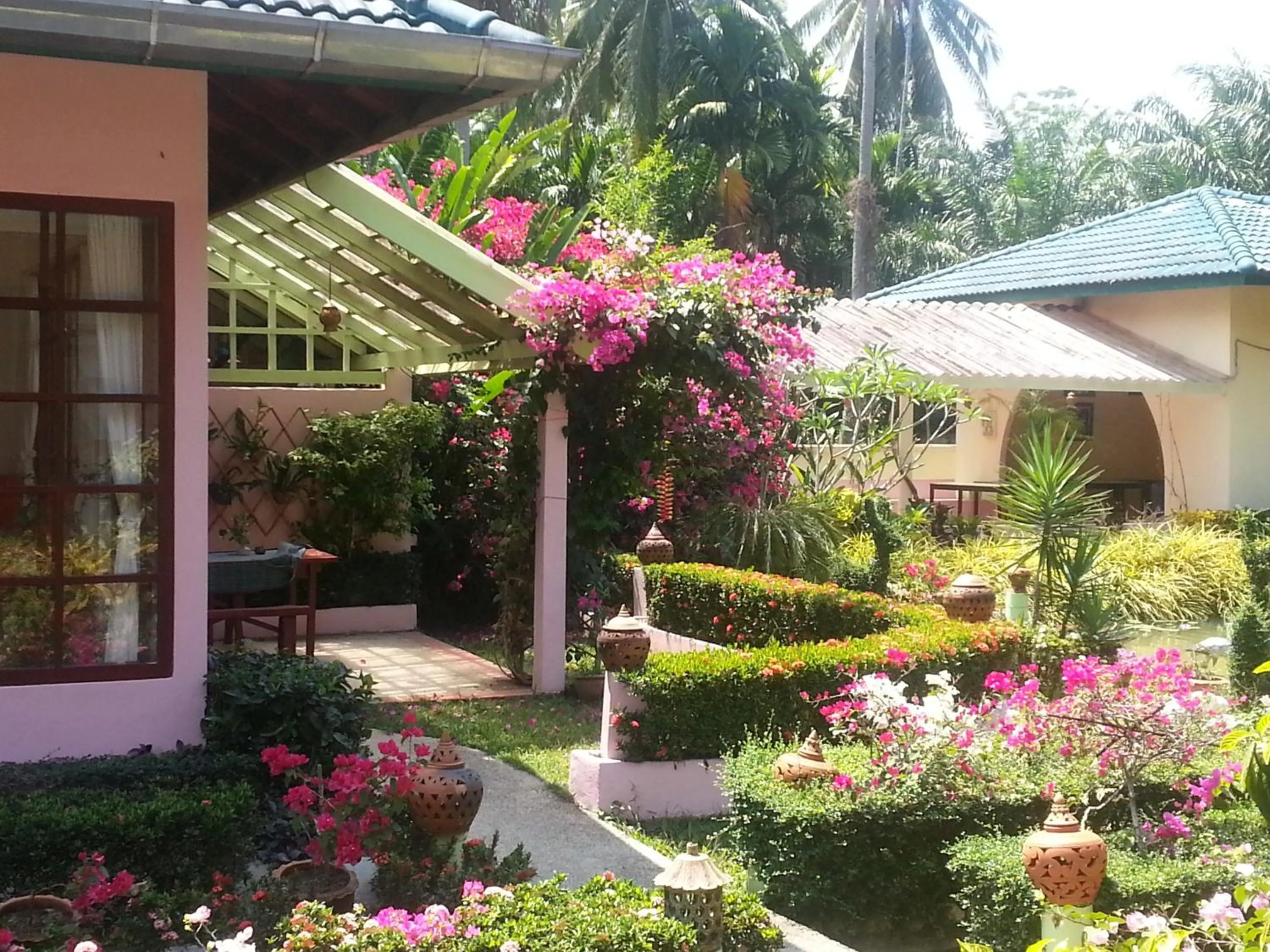 Patio in Ekman Garden Resort