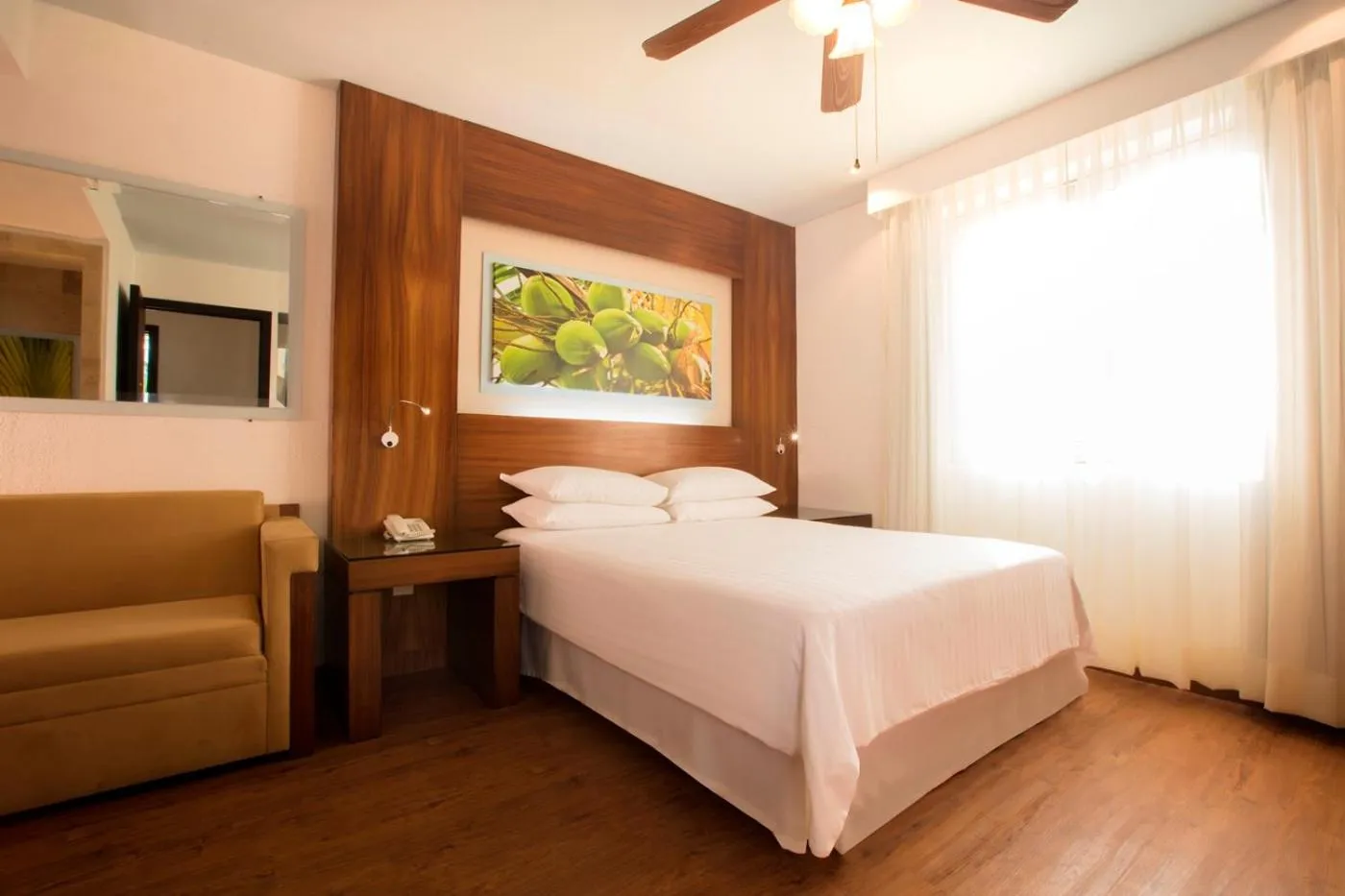 Bed in Krystal Grand Nuevo Vallarta