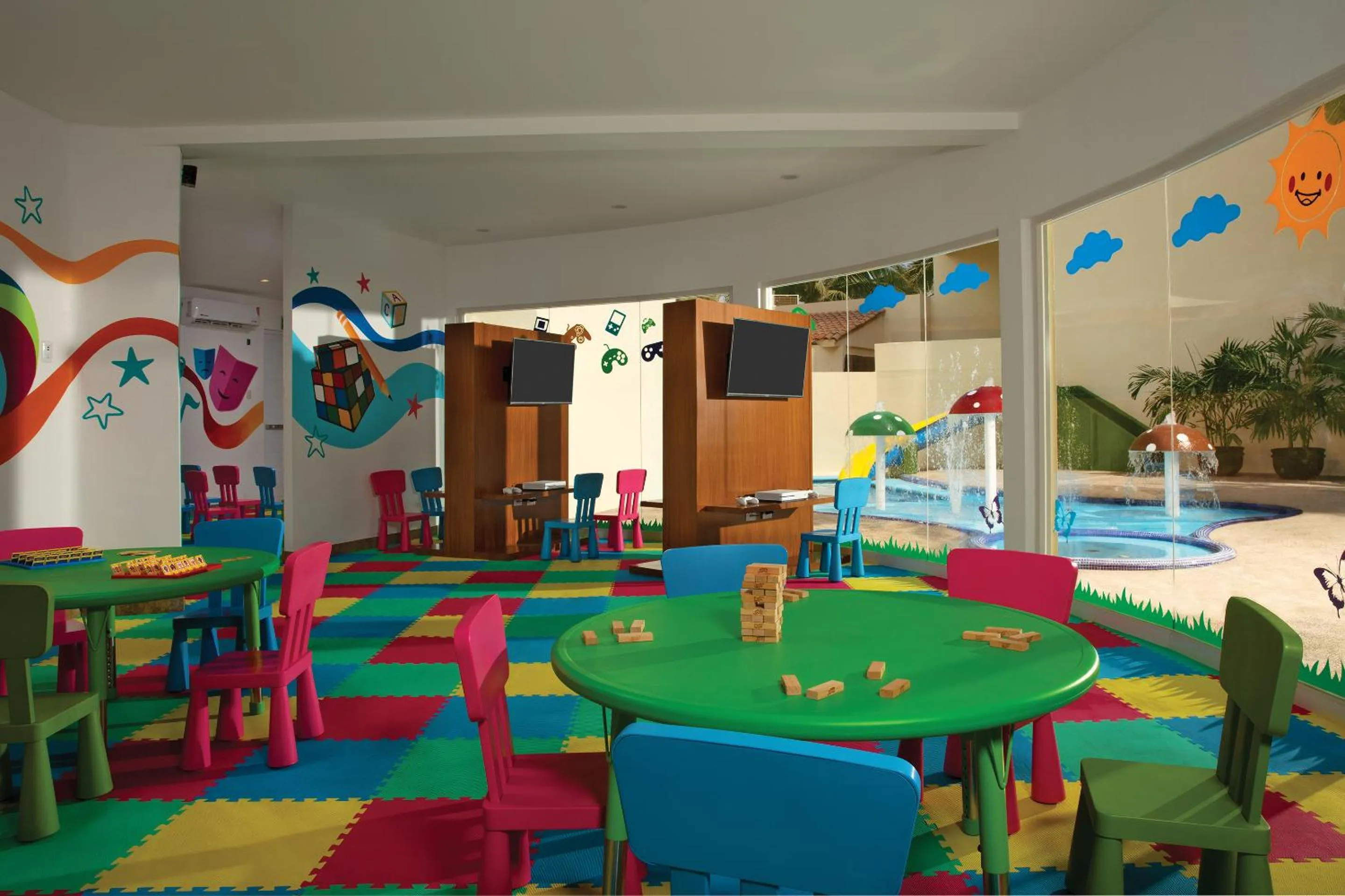Kids's club in Krystal Grand Nuevo Vallarta
