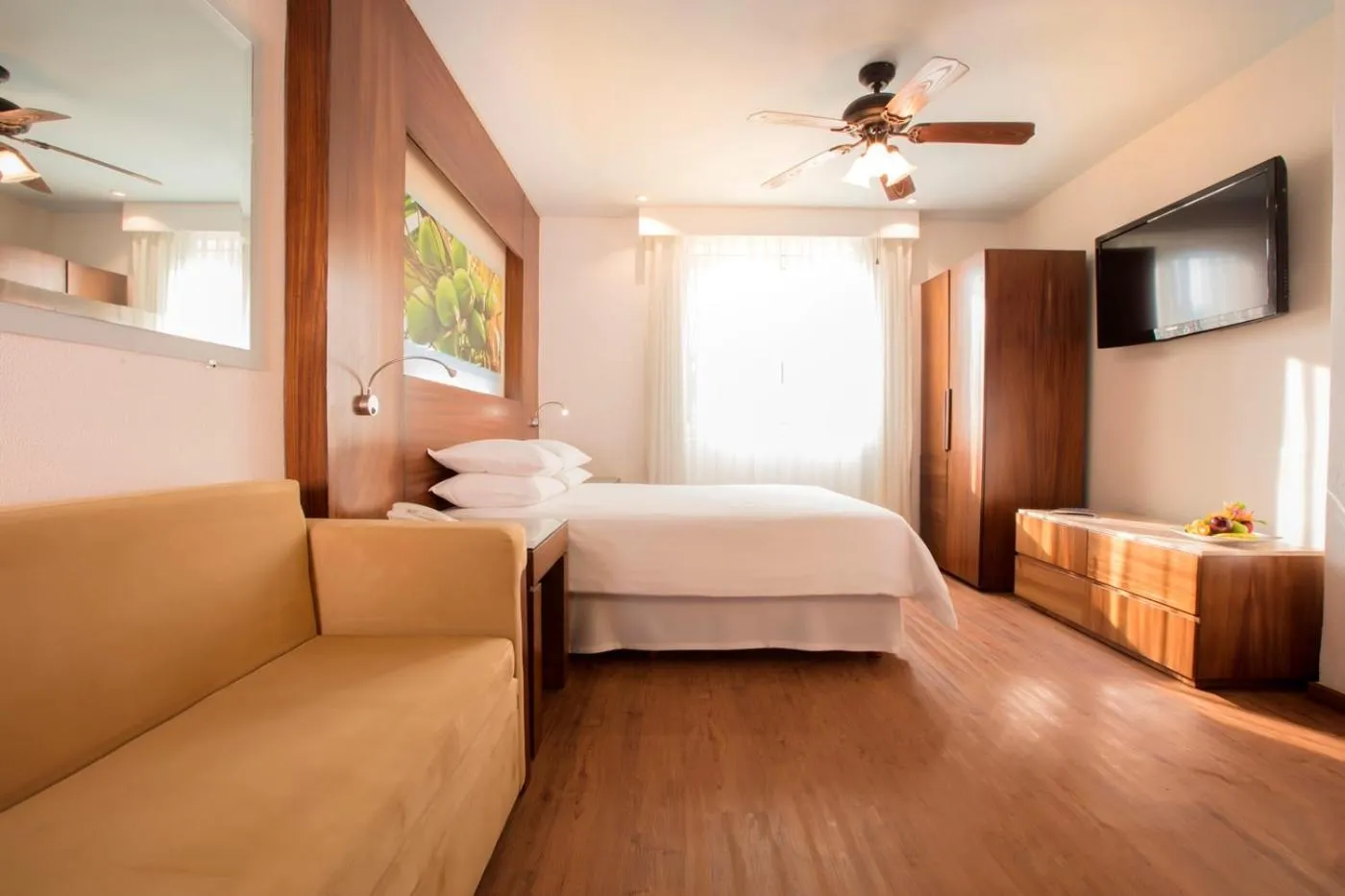 Photo of the whole room, Bed in Krystal Grand Nuevo Vallarta