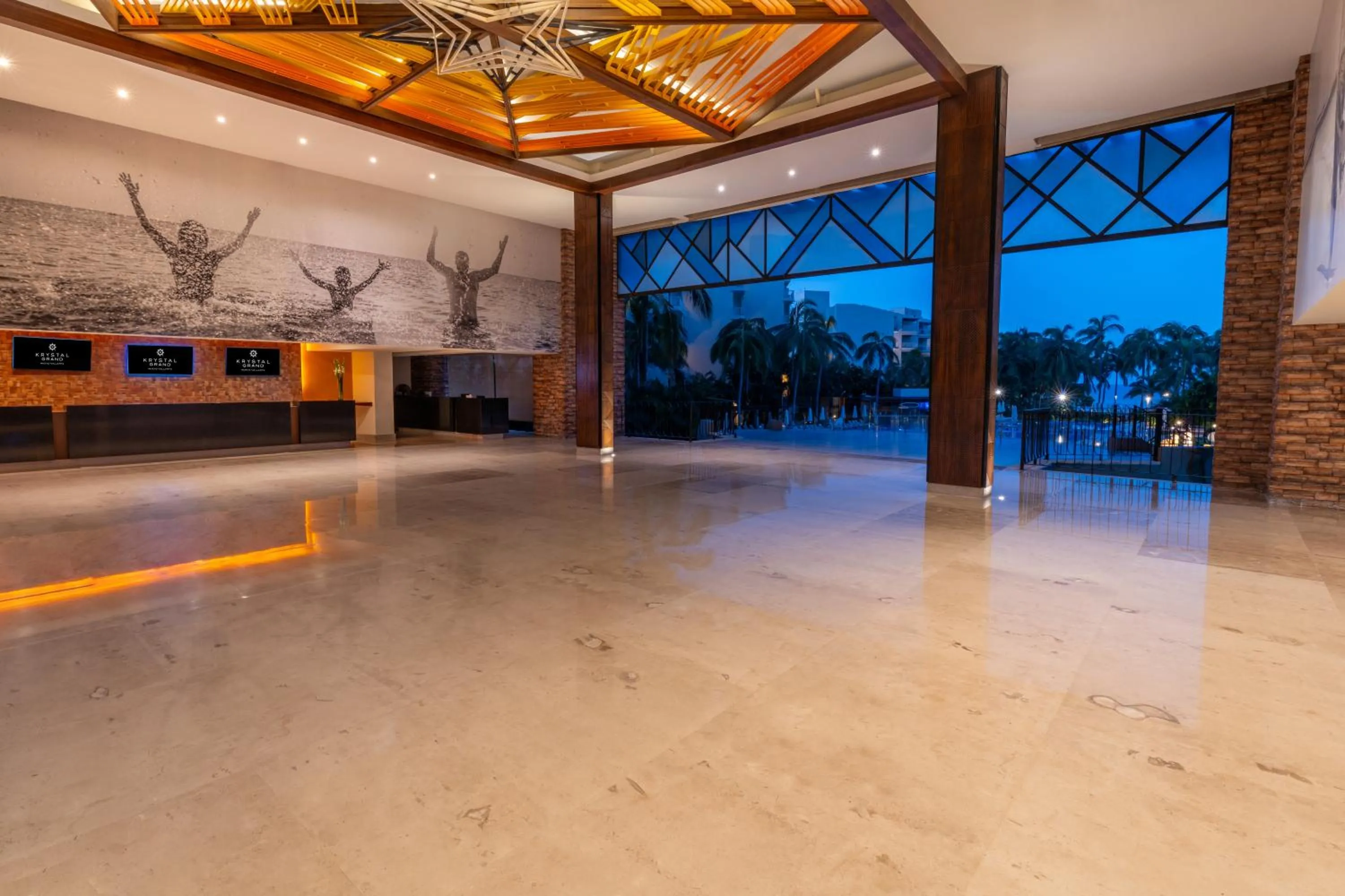 Lobby or reception in Krystal Grand Nuevo Vallarta