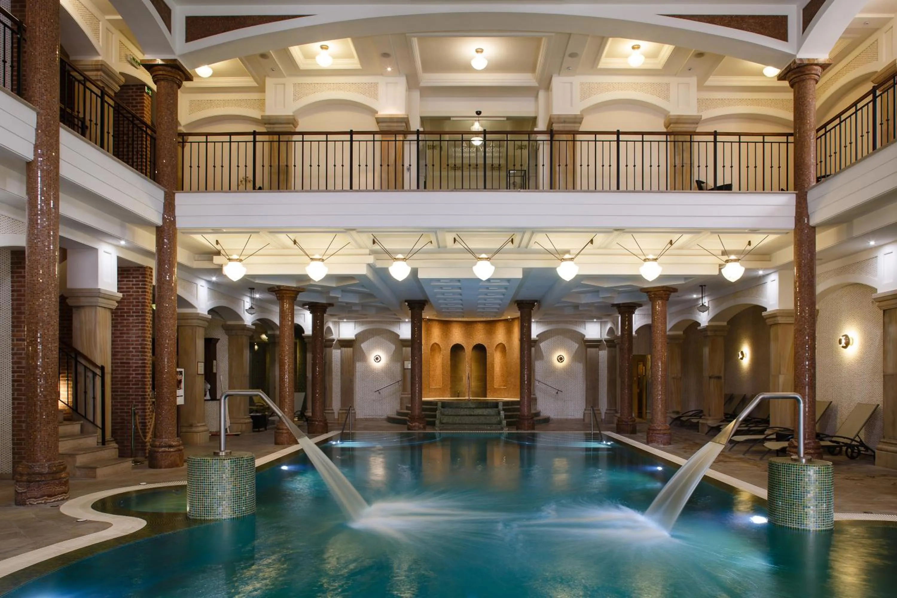 Swimming pool in Andrássy Kúria & Spa