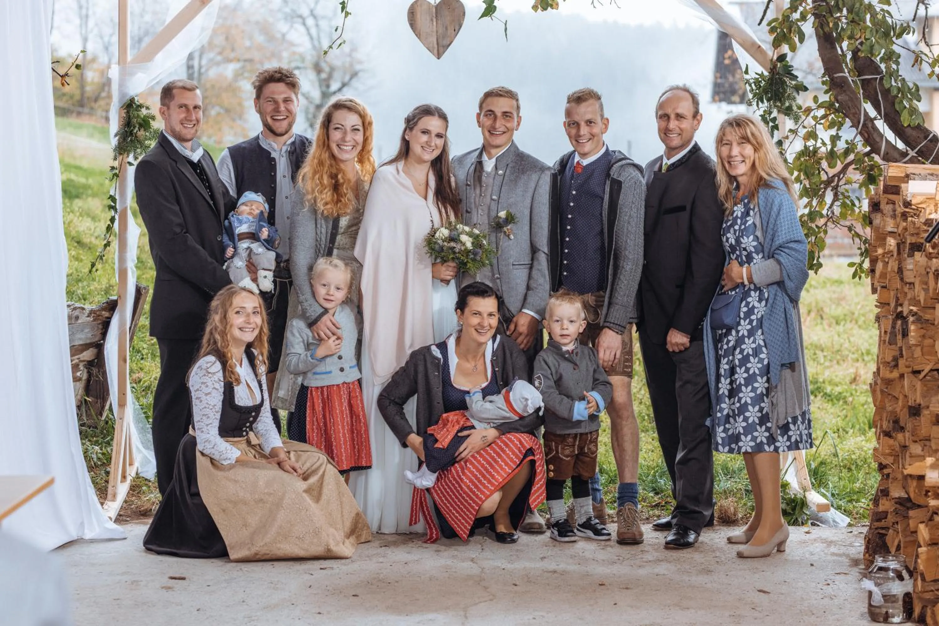 Family in Berghotel Presslauer