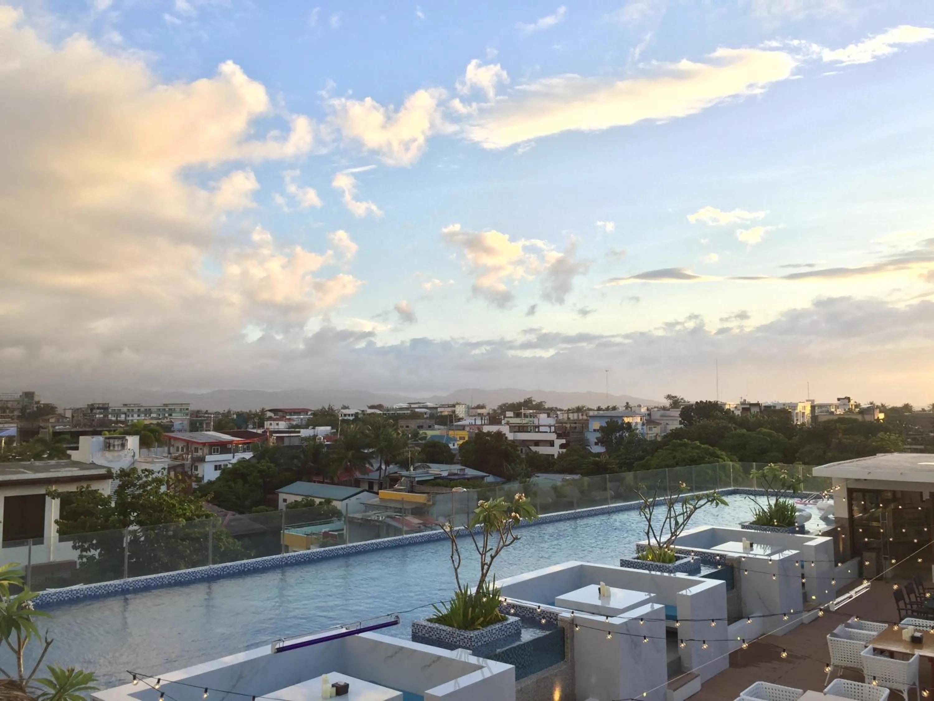 Swimming pool in Ferra Hotel and Garden Suites