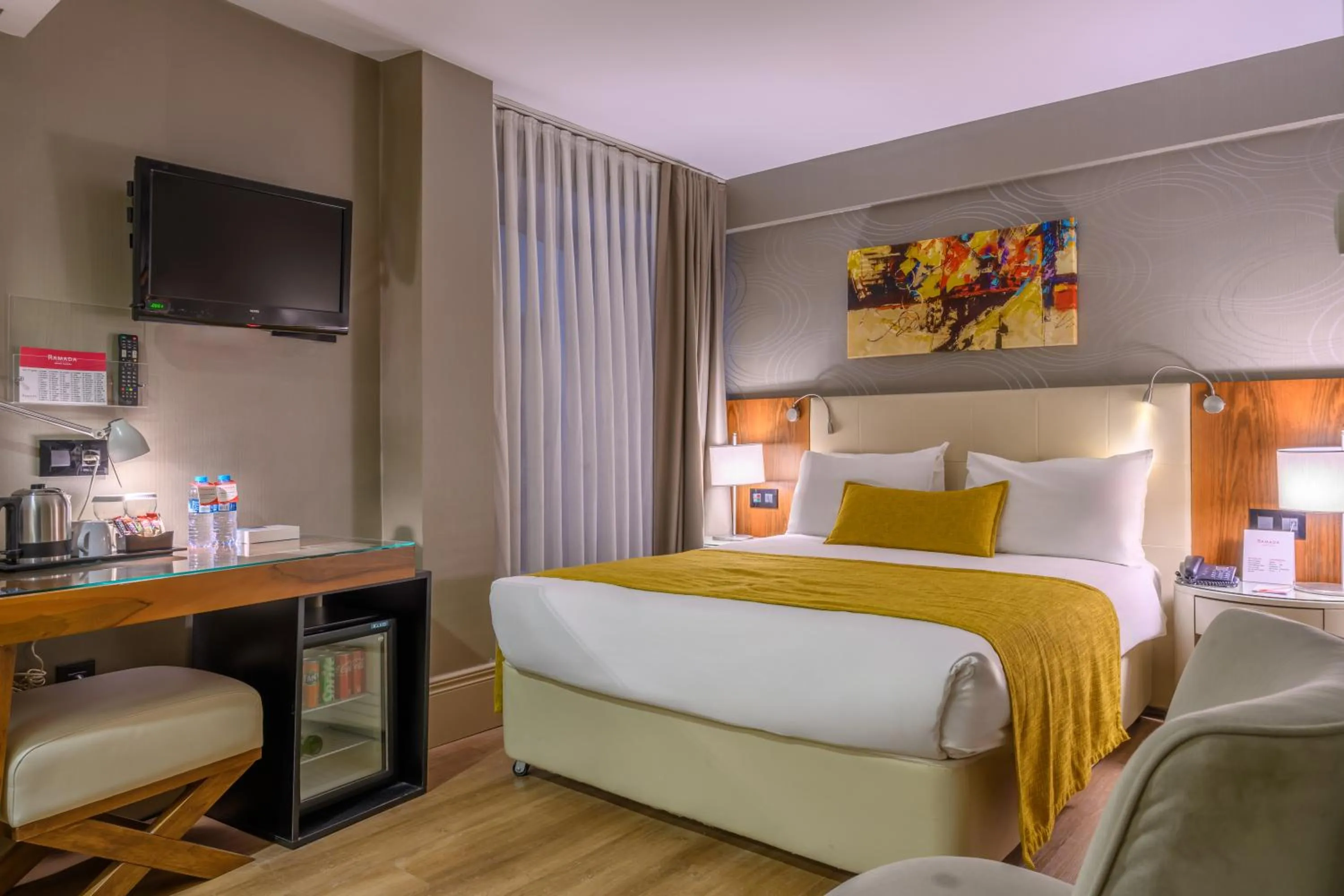Bed in Ramada by Wyndham Istanbul Grand Bazaar