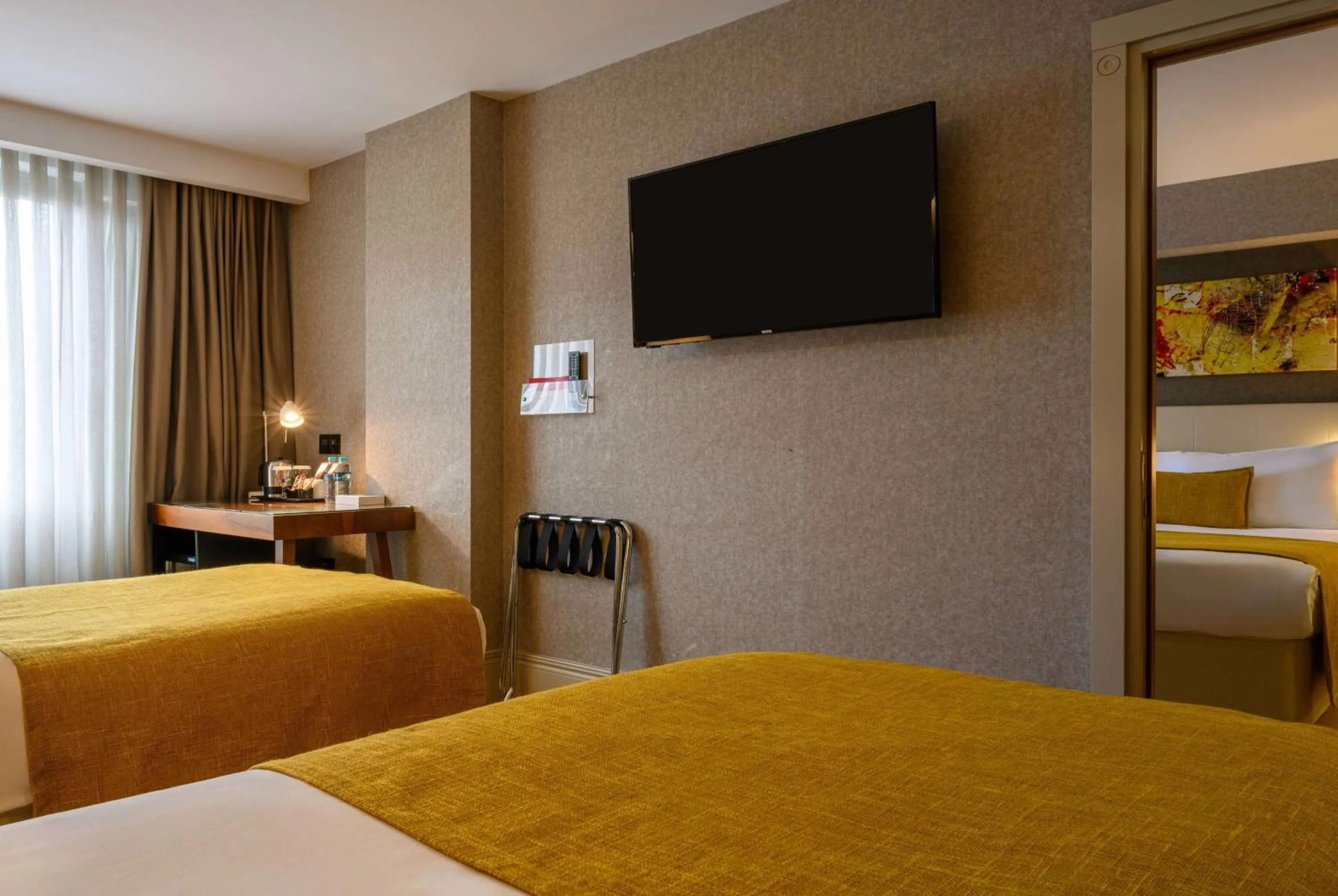 Photo of the whole room, Bed in Ramada by Wyndham Istanbul Grand Bazaar