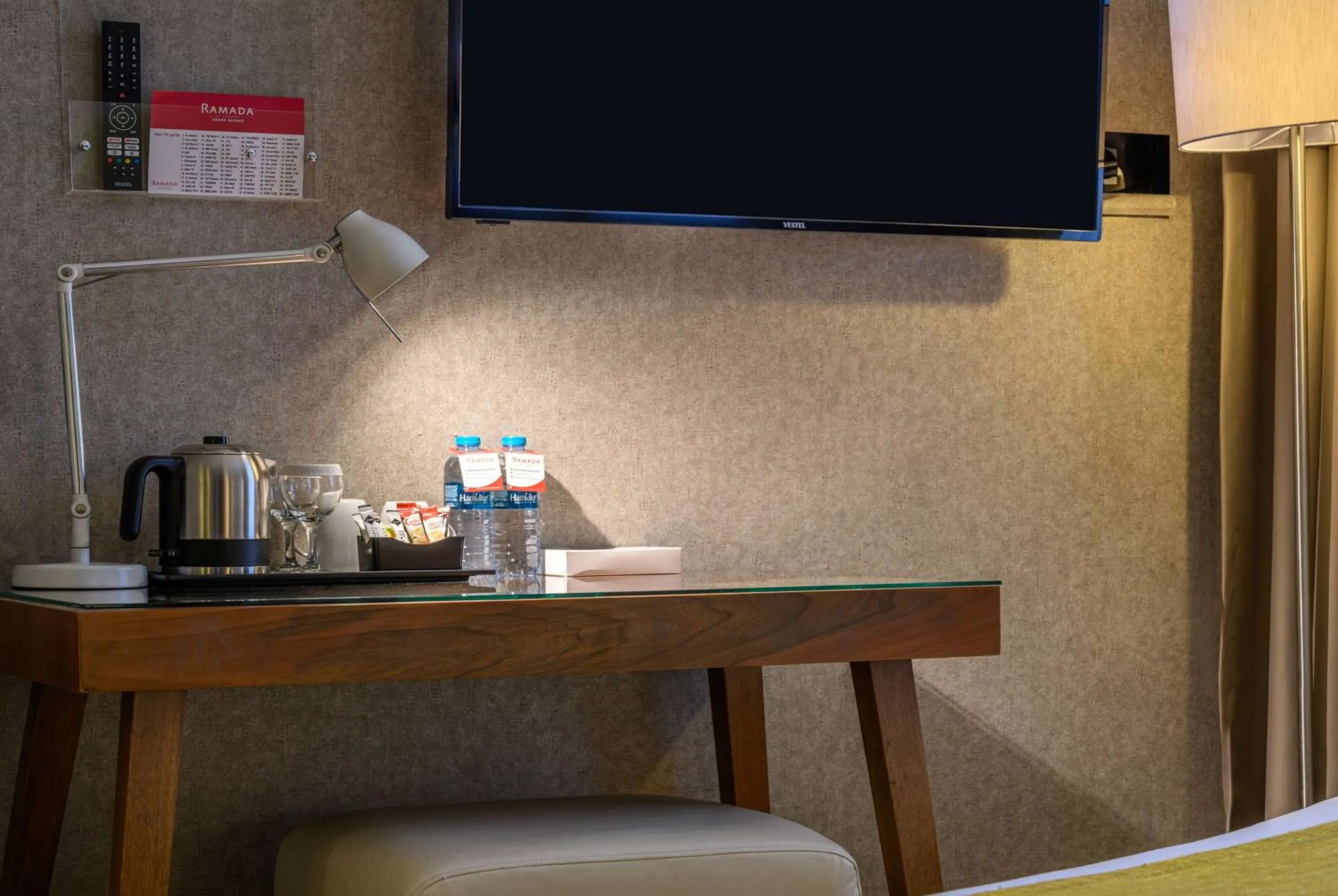 Photo of the whole room in Ramada by Wyndham Istanbul Grand Bazaar