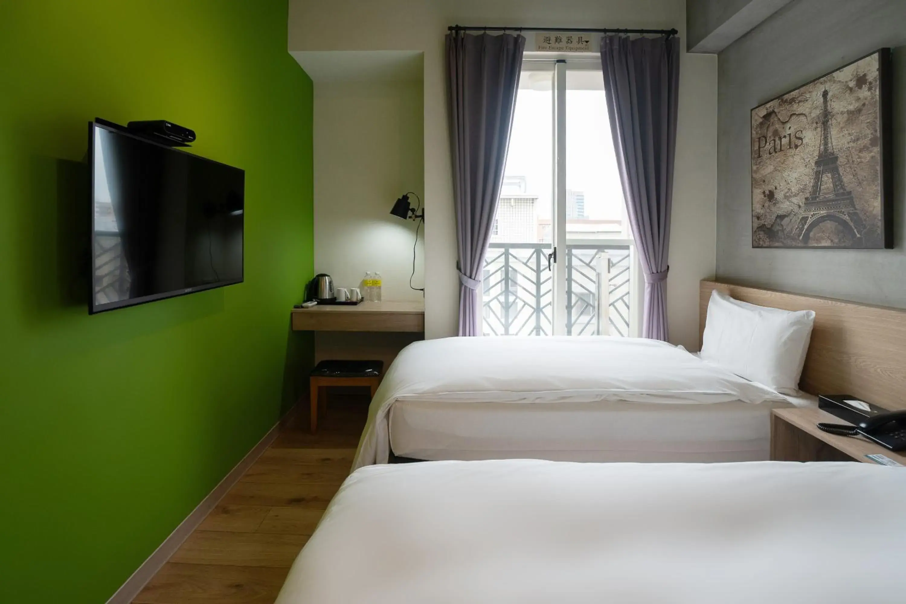 Standard Twin Room - single occupancy in CHECK inn Express Taichung Yizhong Standard Twin Room - single occupancy in CHECK inn Express Taichung Yizhong