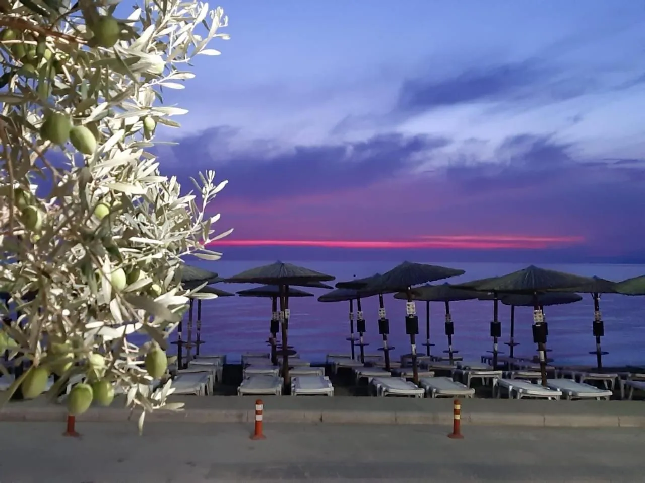 Sea view in Meliton Inn Hotel & Suites by the beach