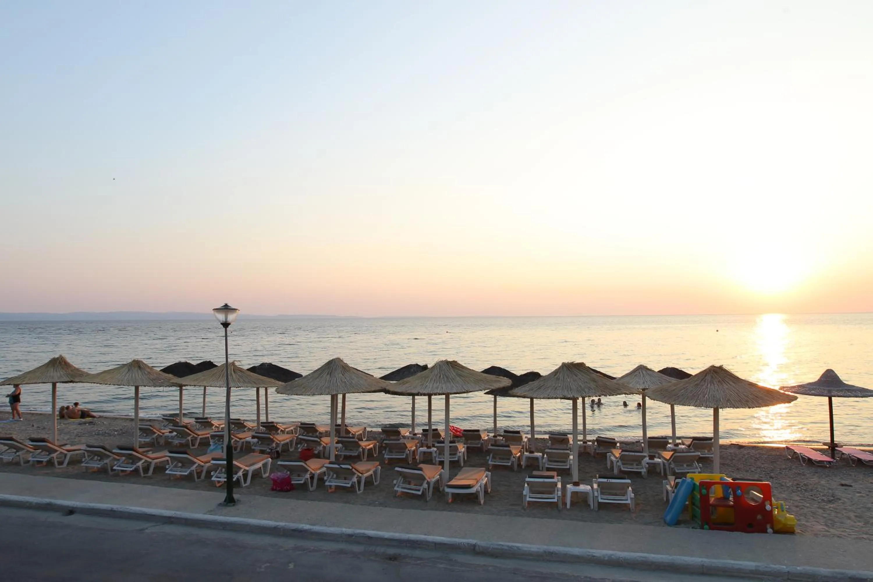 Beach in Meliton Inn Hotel & Suites by the beach