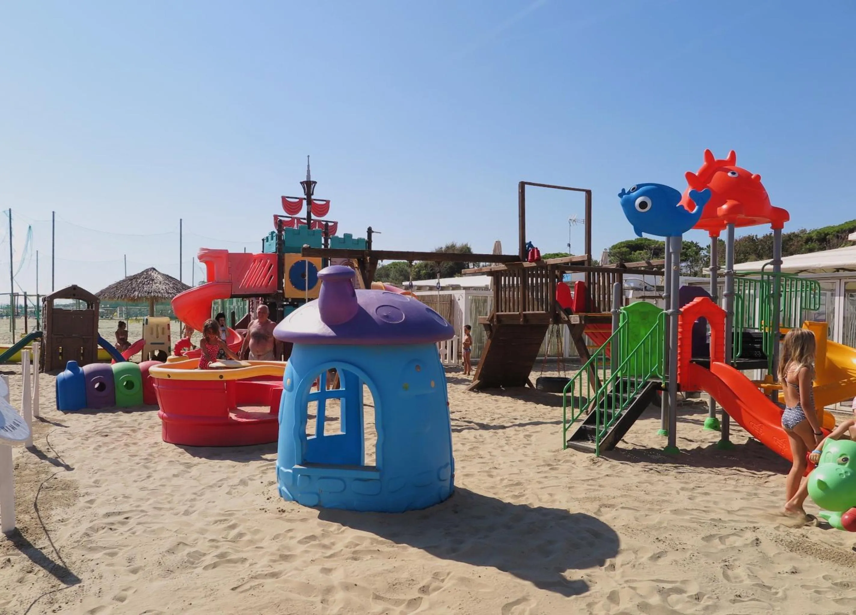 Children play ground in Hotel Commodore