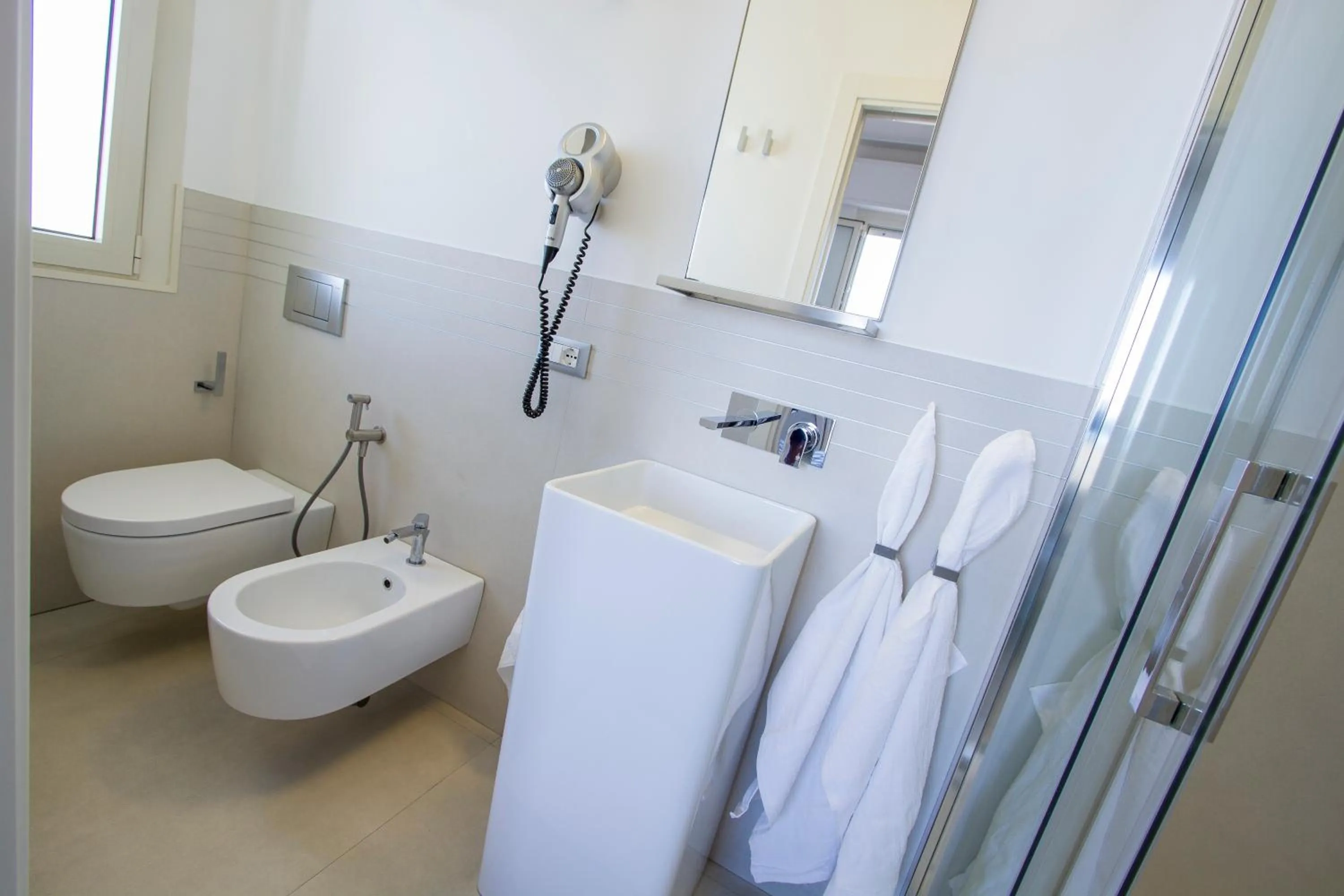 Toilet in Hotel Commodore