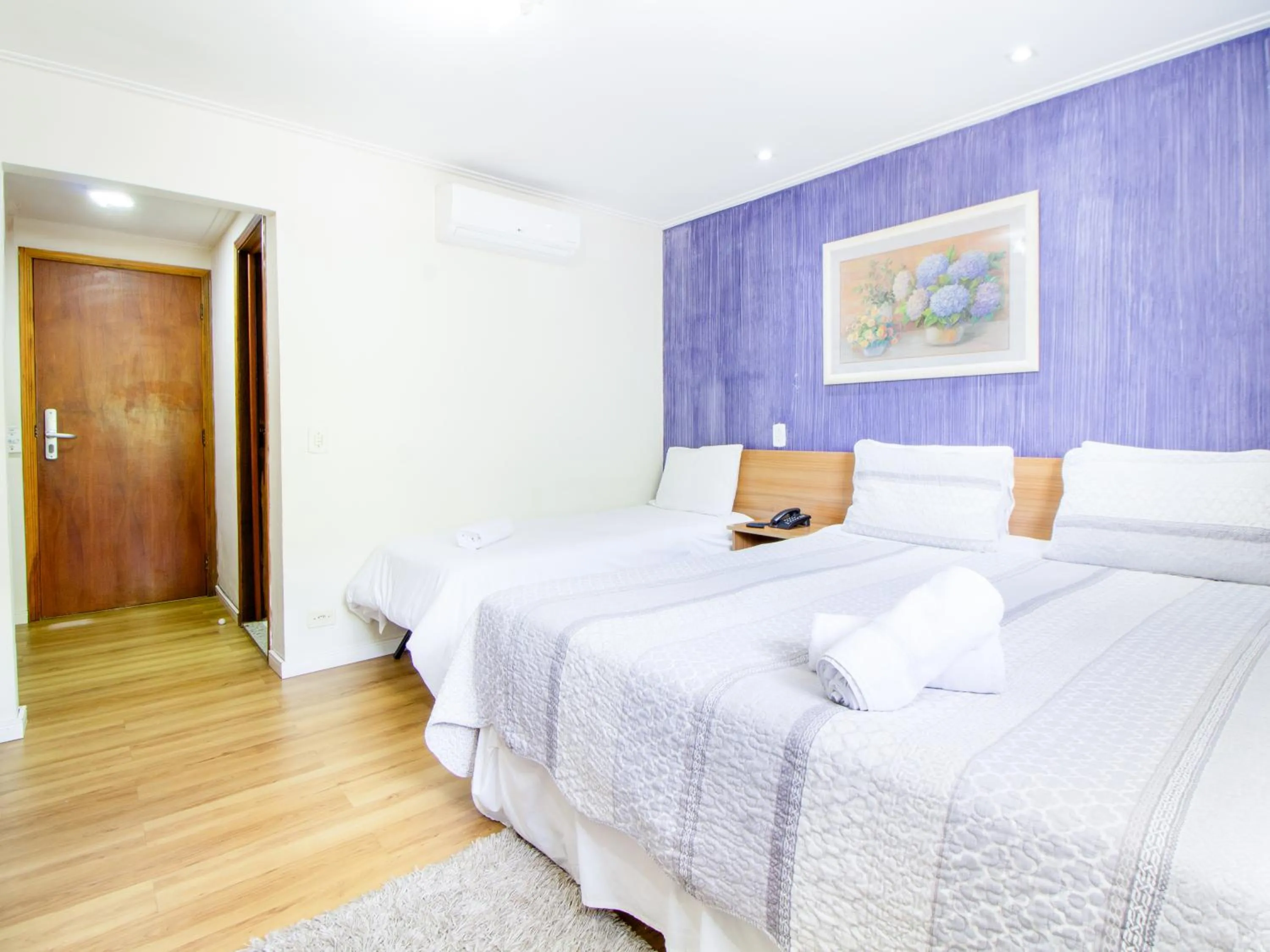 Bed in VELINN Pousada Chateau do Luar