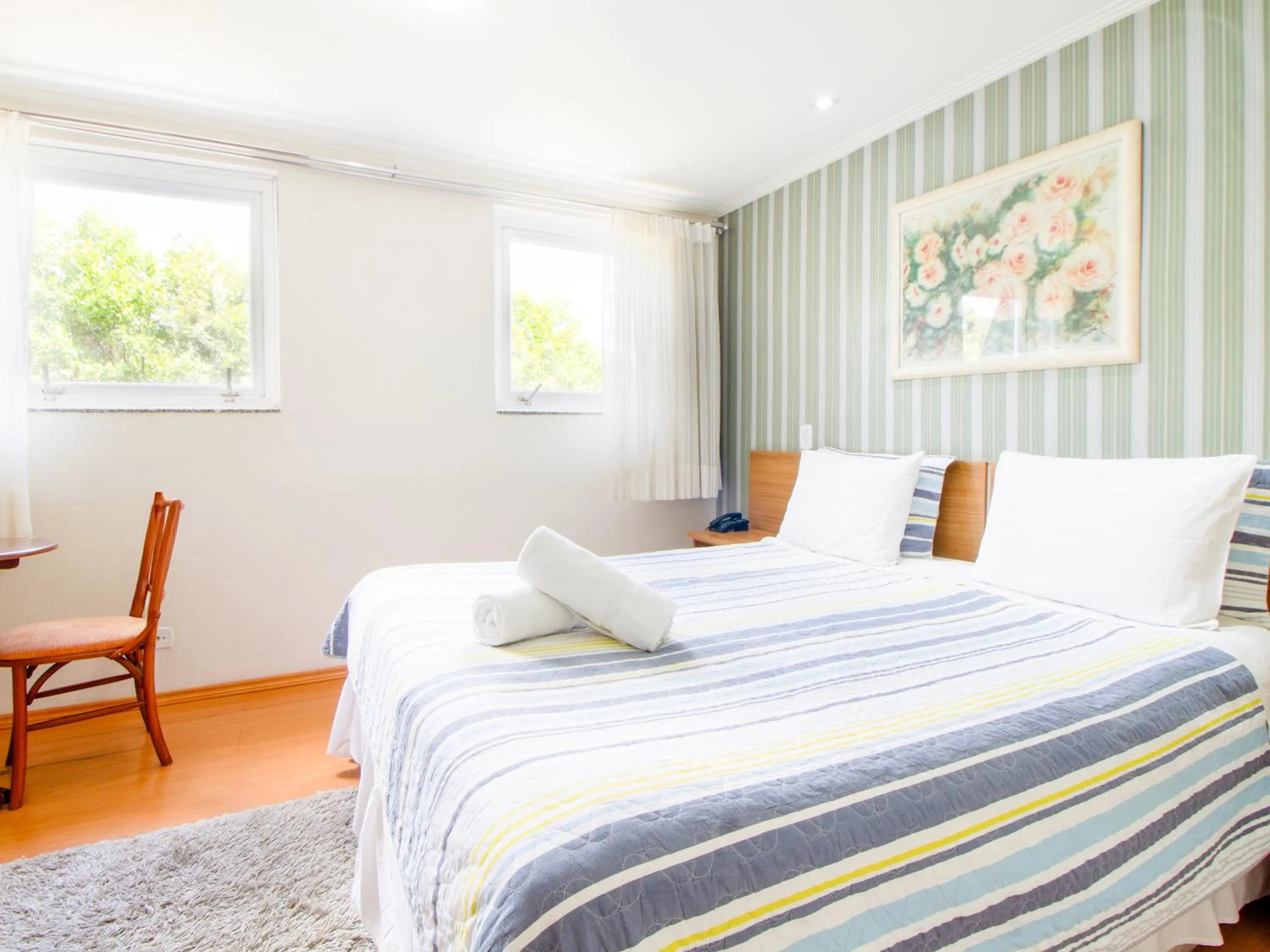 Bed in VELINN Pousada Chateau do Luar