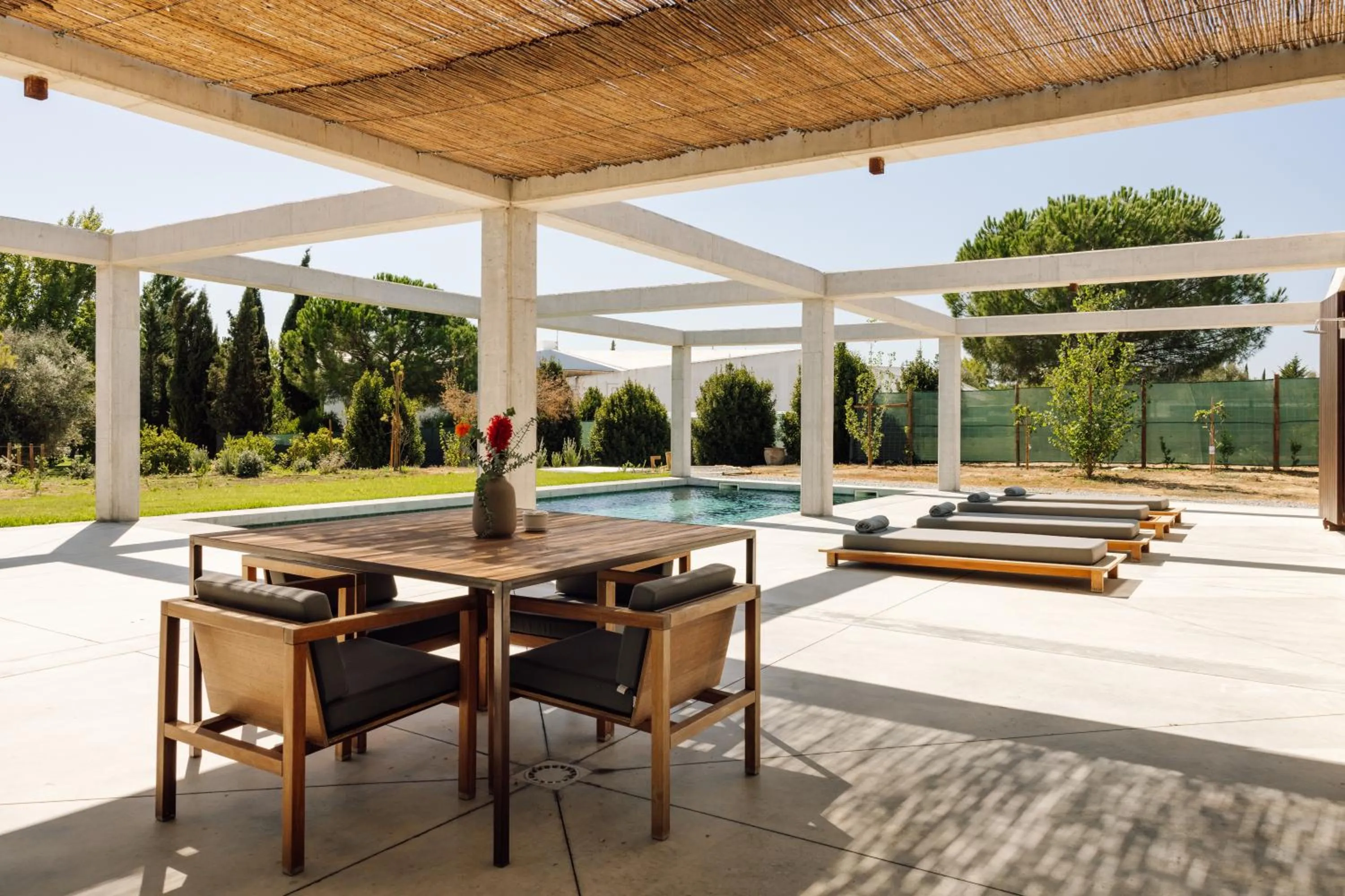 Garden in L'AND Vineyards - Relais & Châteaux