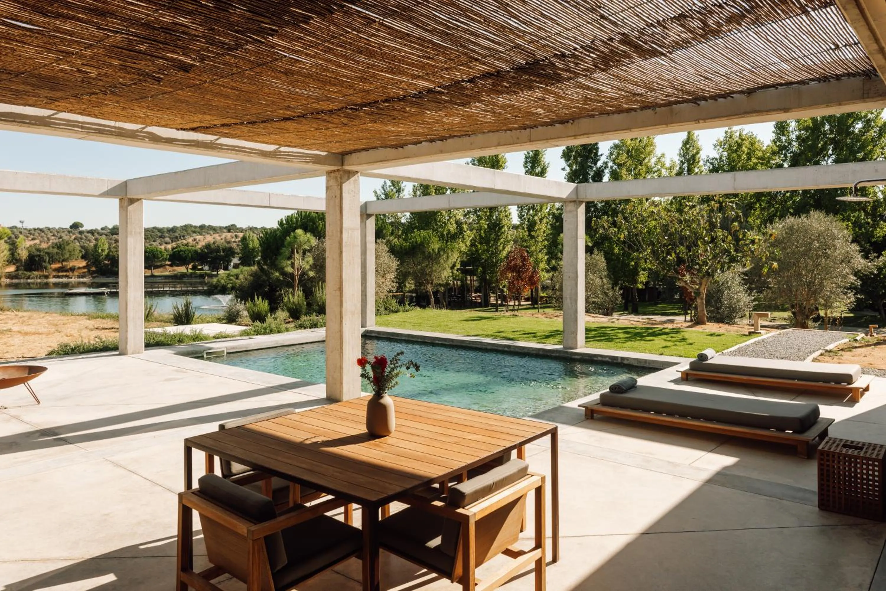 Garden in L'AND Vineyards - Relais & Châteaux