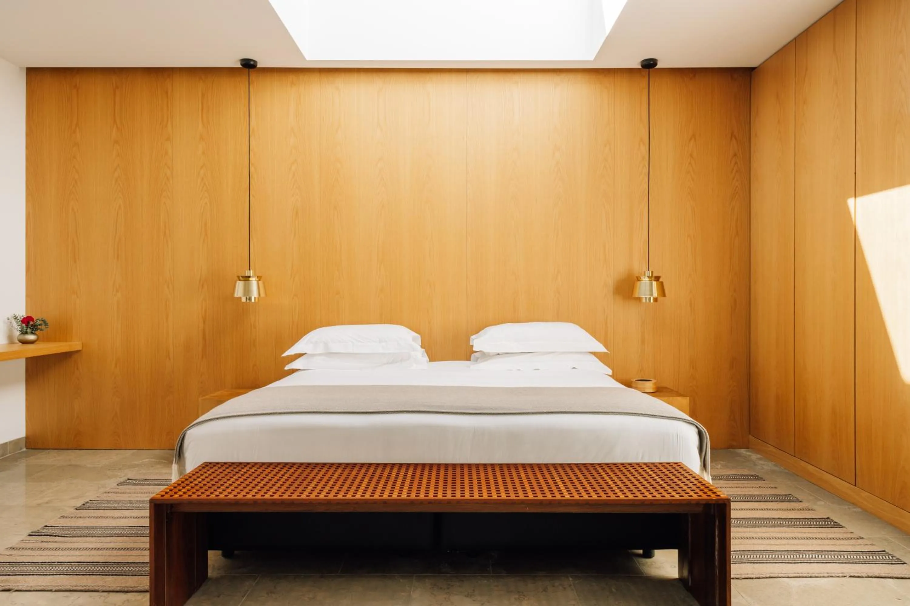 Bed in L'AND Vineyards - Relais & Châteaux