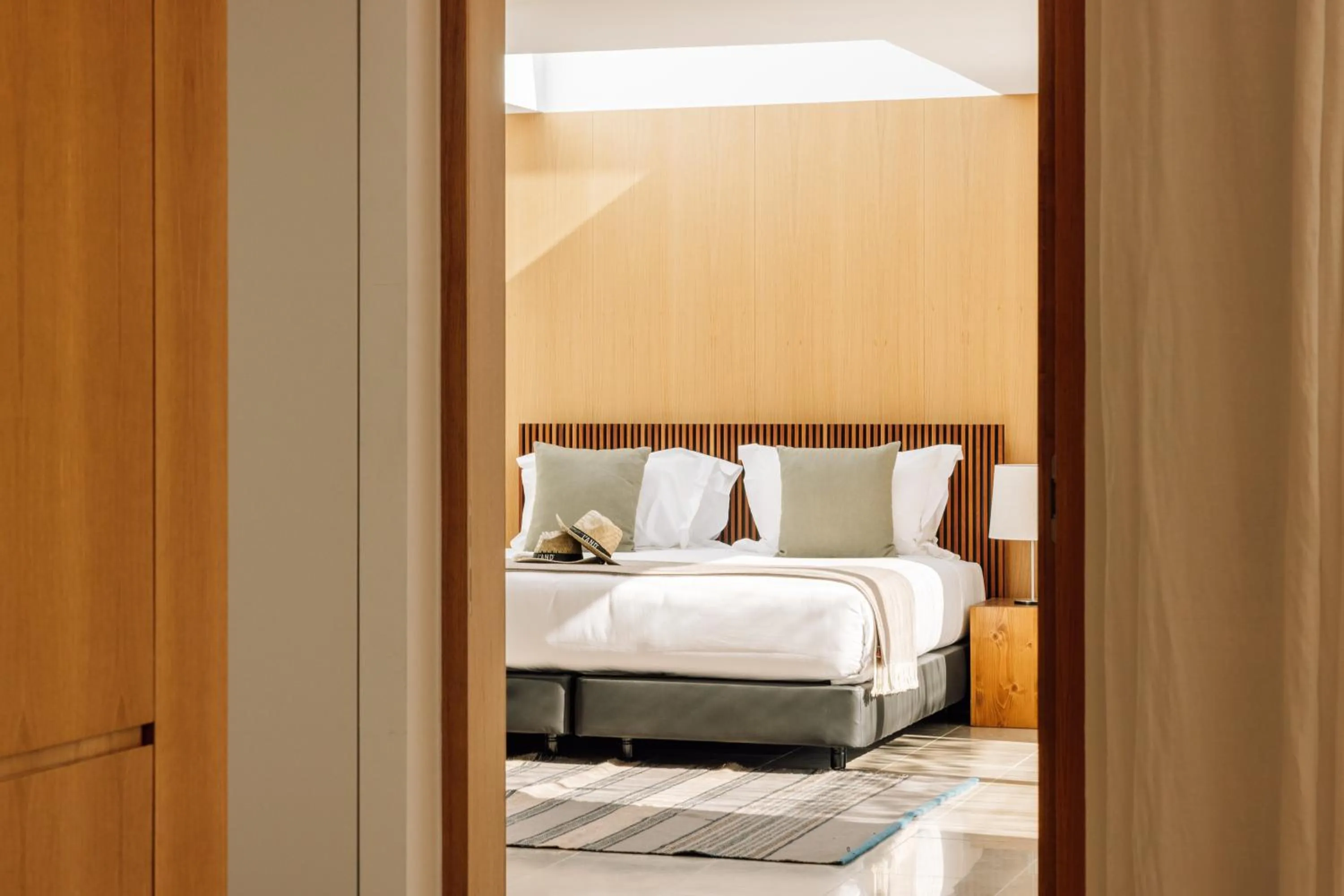 Bed in L'AND Vineyards - Relais & Châteaux