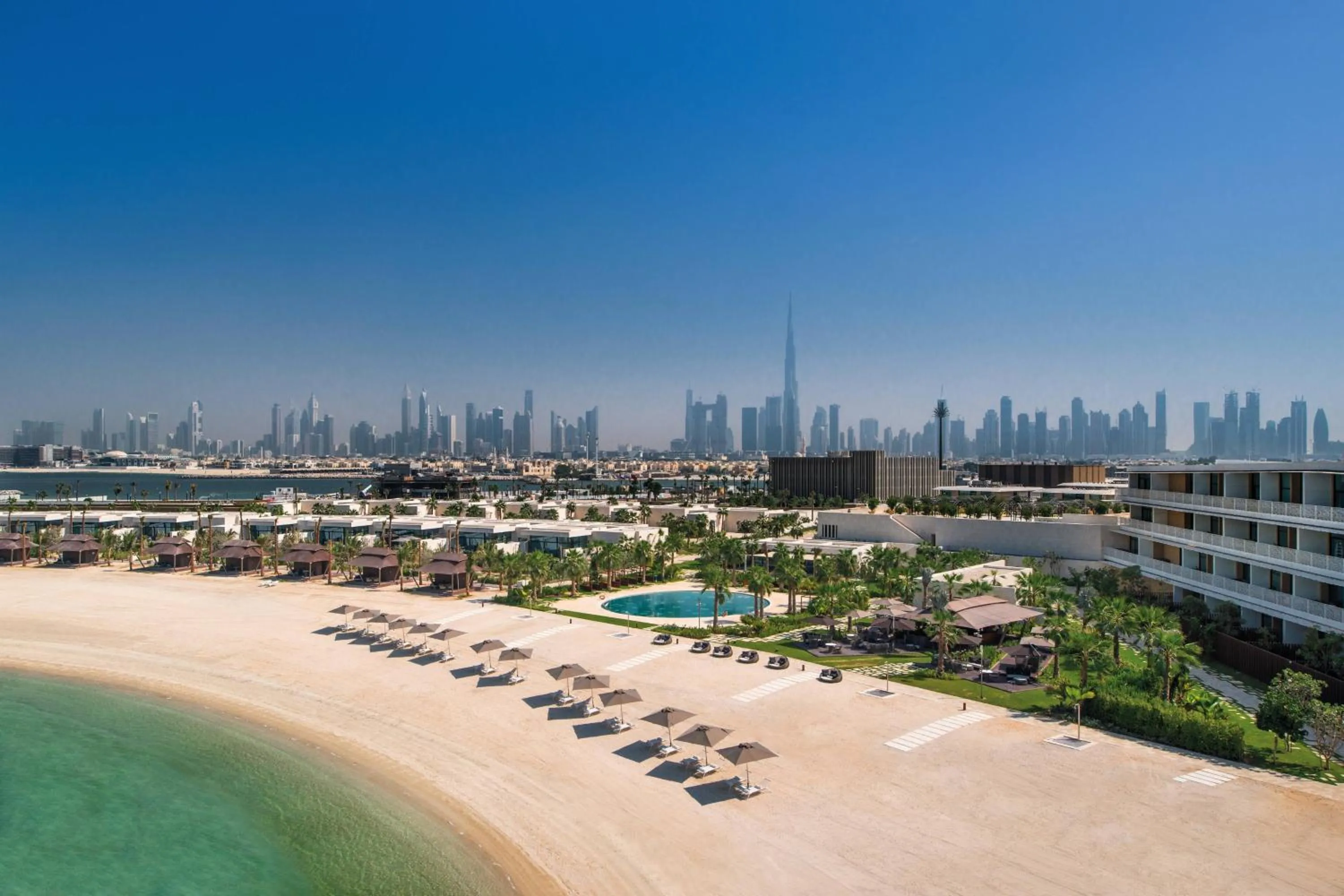 Property building in Bvlgari Resort Dubai