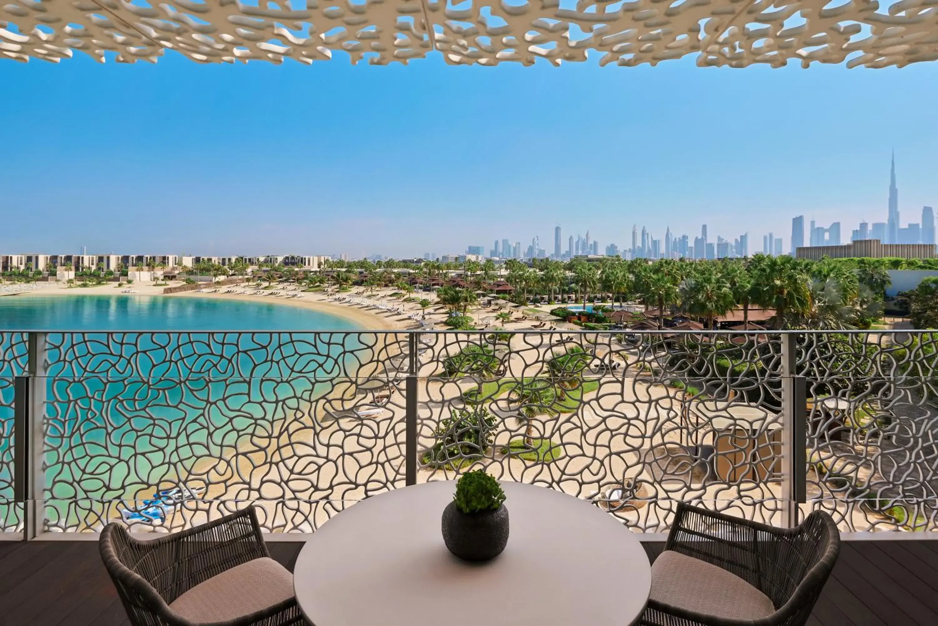 Deluxe King Guest Room with Beach View with Balcony in Bvlgari Resort Dubai Deluxe King Guest Room with Beach View with Balcony in Bvlgari Resort Dubai