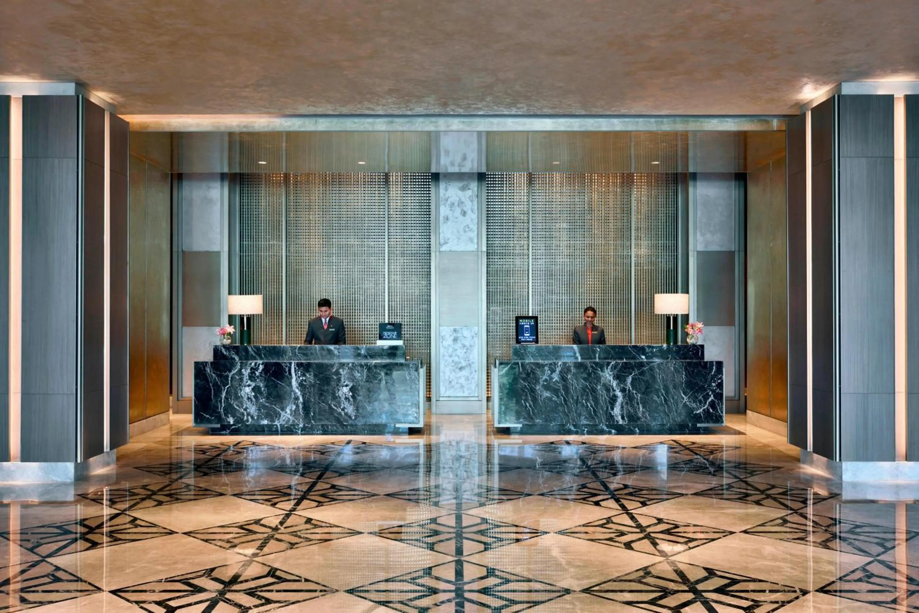 Lobby or reception in Indore Marriott Hotel