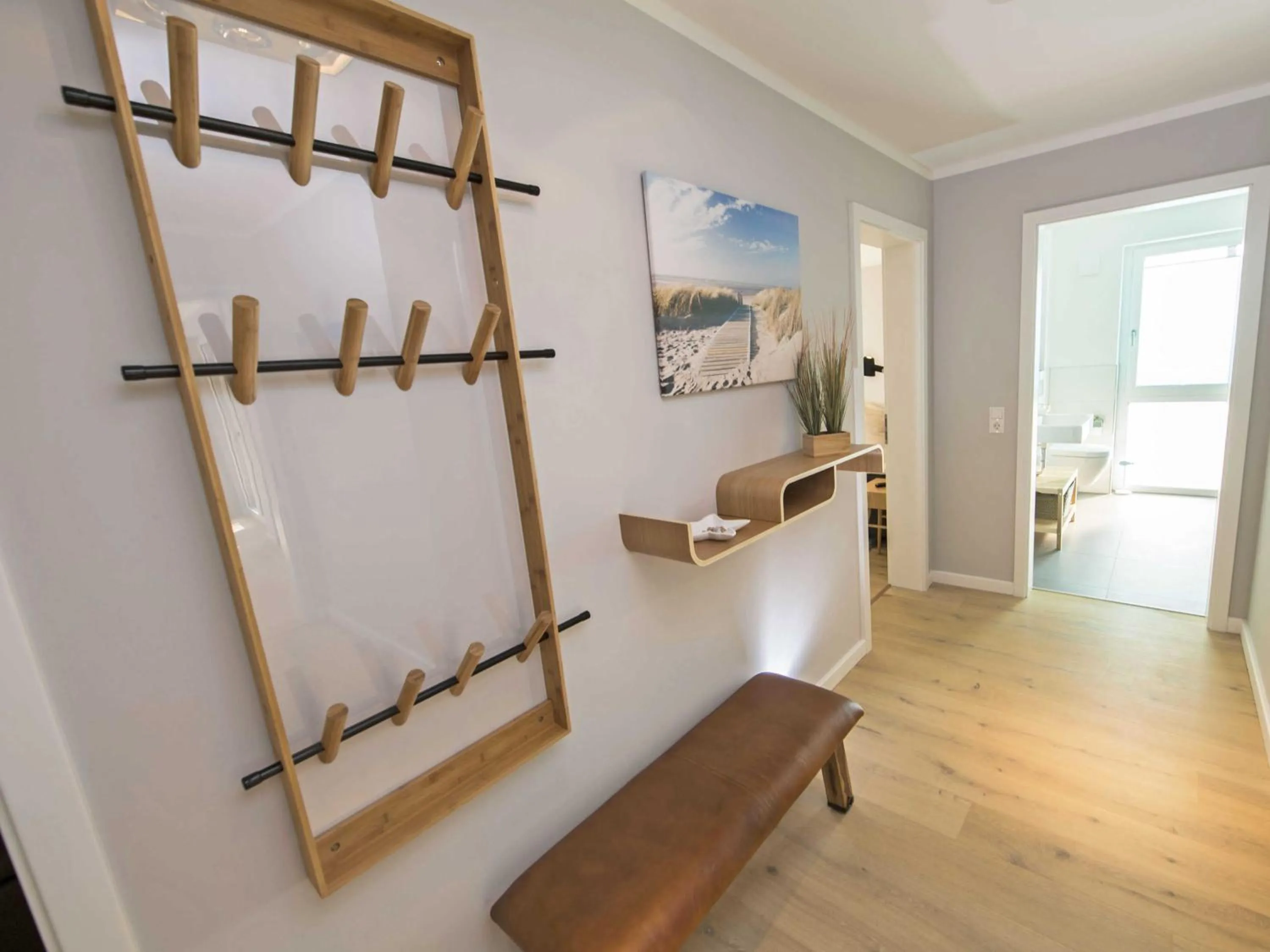 Photo of the whole room in Haus Königsstuhl in Sellin - Penthouse mit Kamin und Balkon