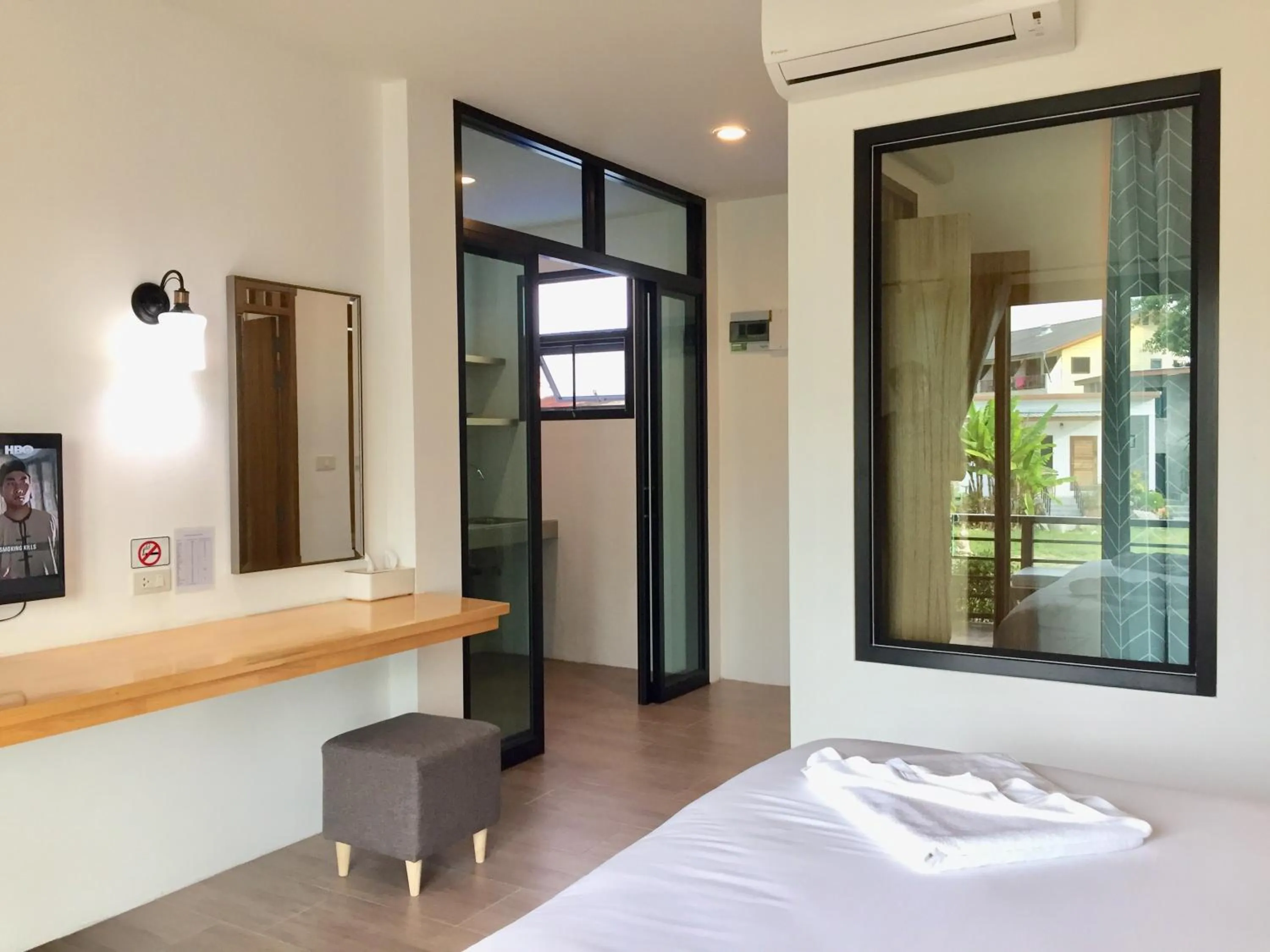 Bed in Field-D House