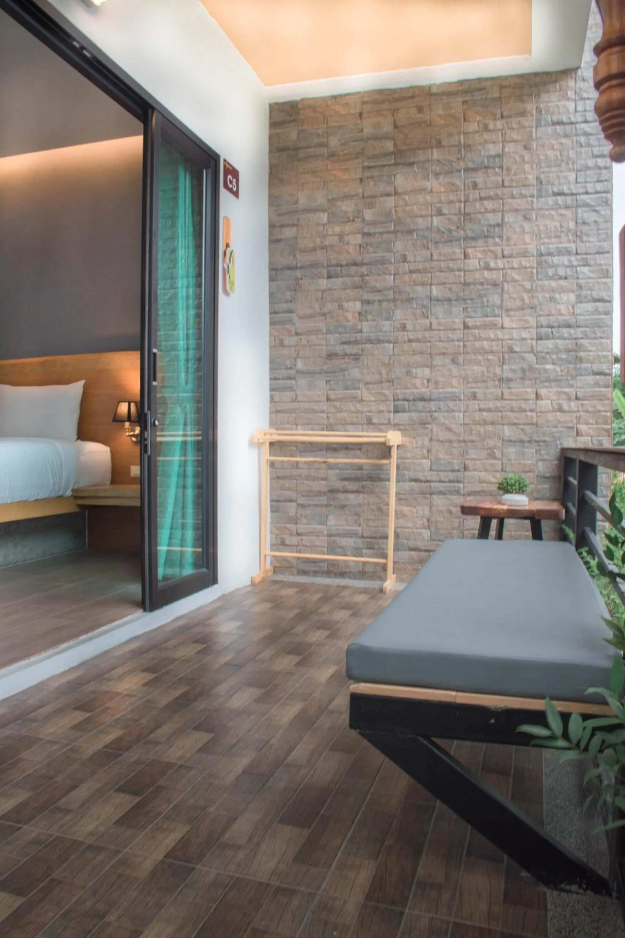 Bed in Field-D House