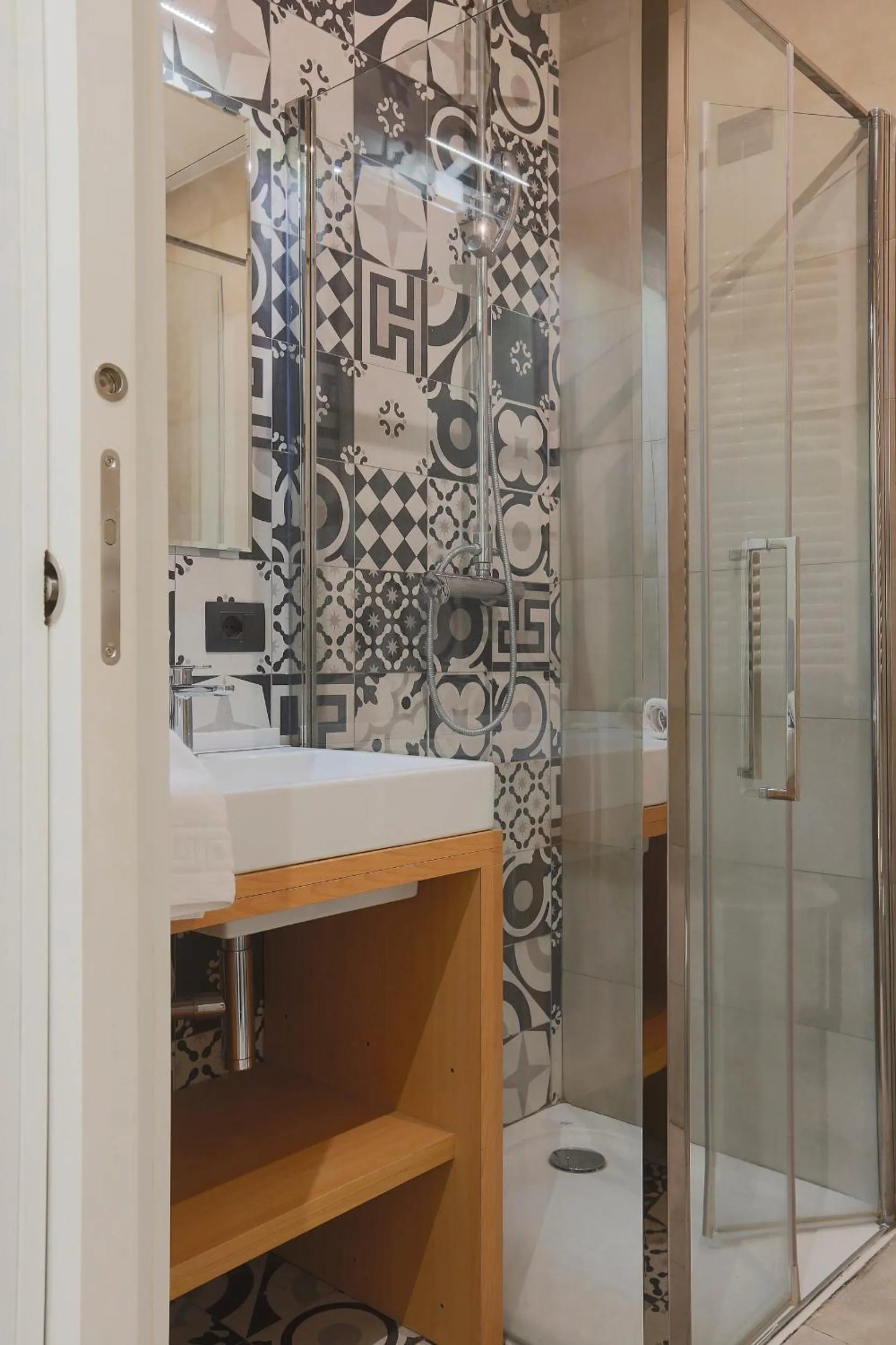 Shower in DaVinci Relais Guest House