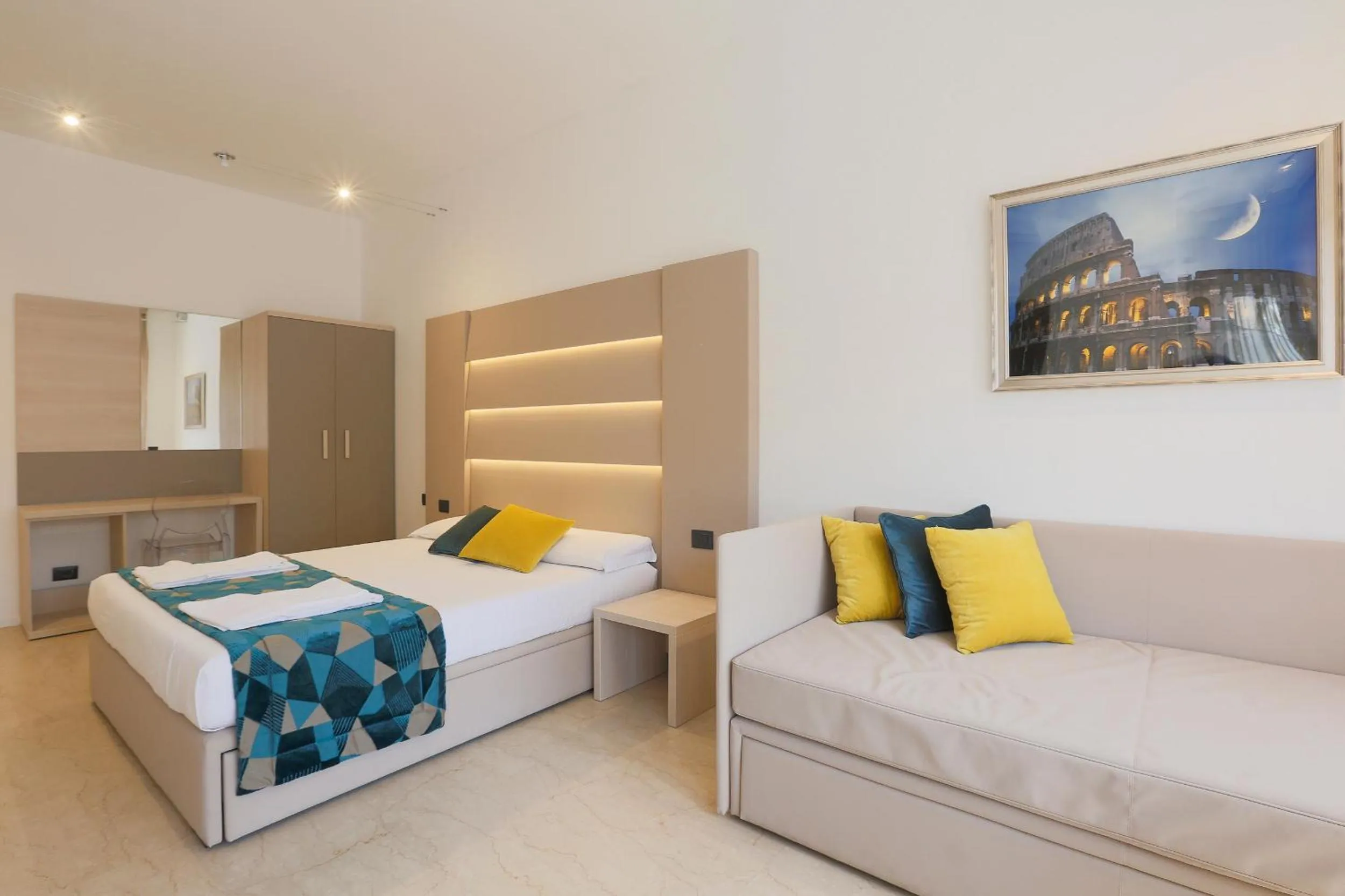 Bedroom, Bed in DaVinci Relais Guest House