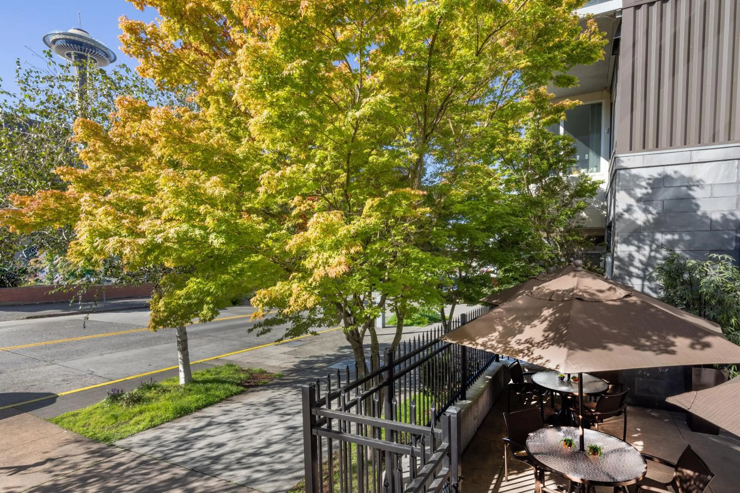 Patio in Hyatt Place Seattle Downtown