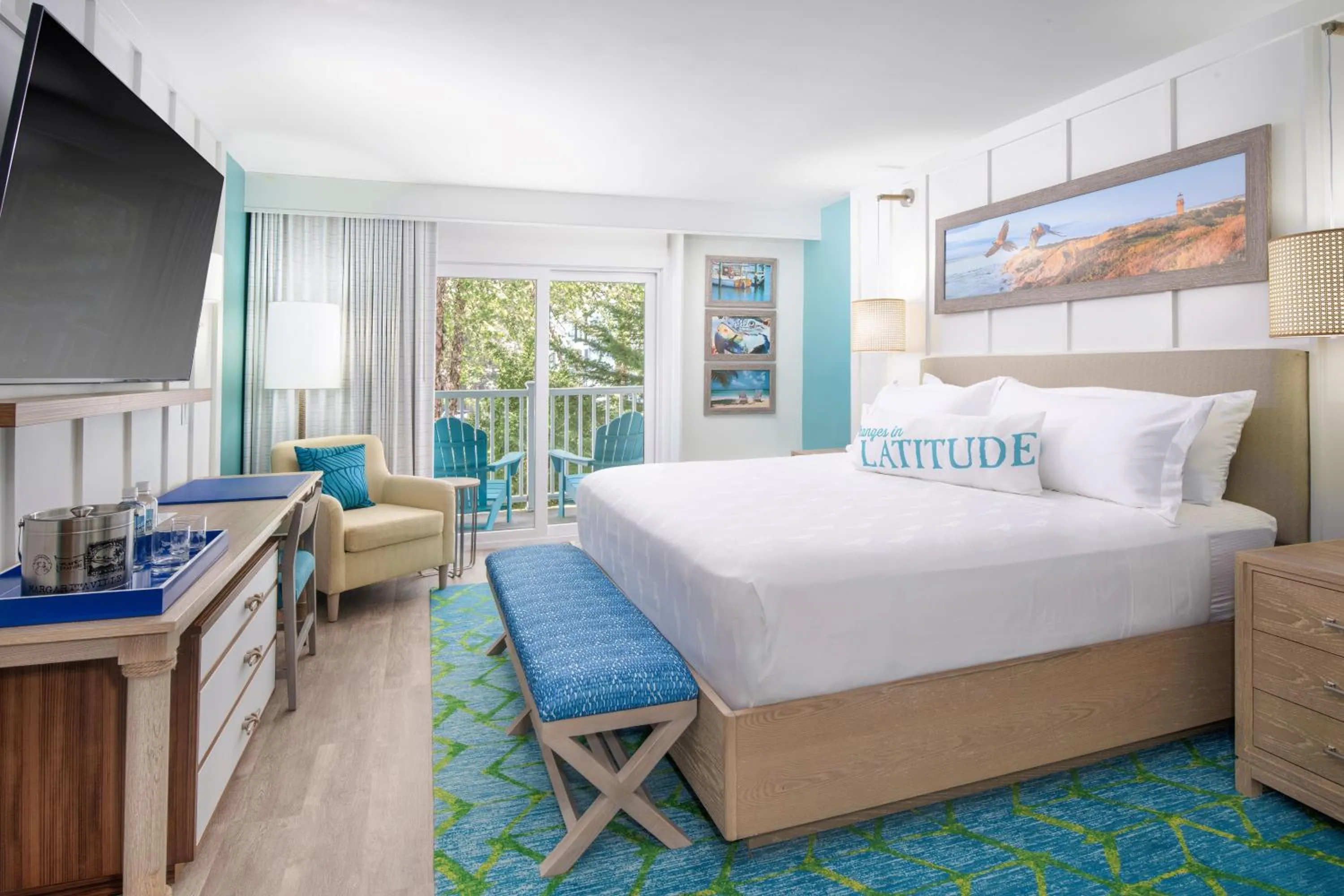 Bedroom, Bed in Margaritaville Resort Cape Cod