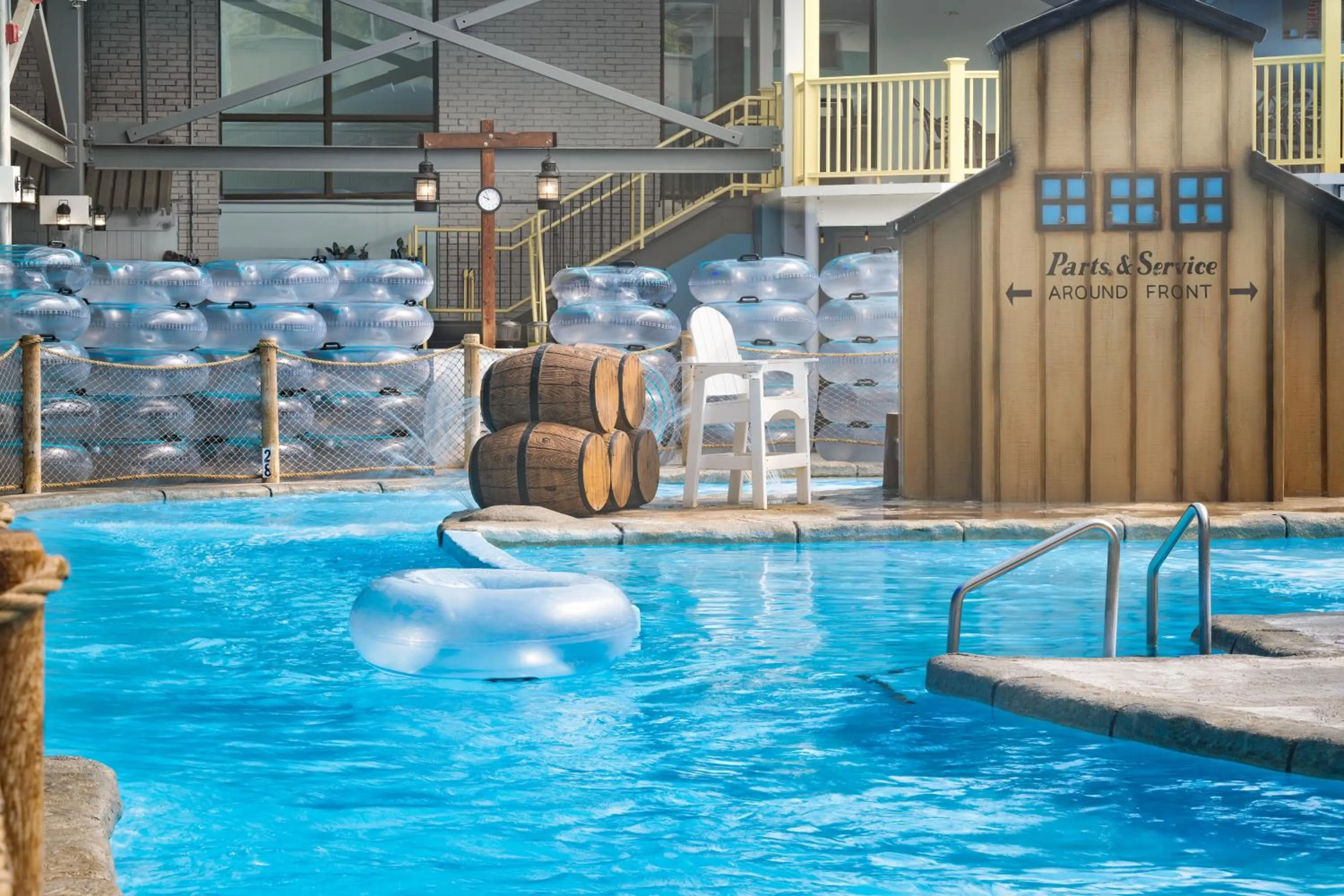 Aqua park in Margaritaville Resort Cape Cod