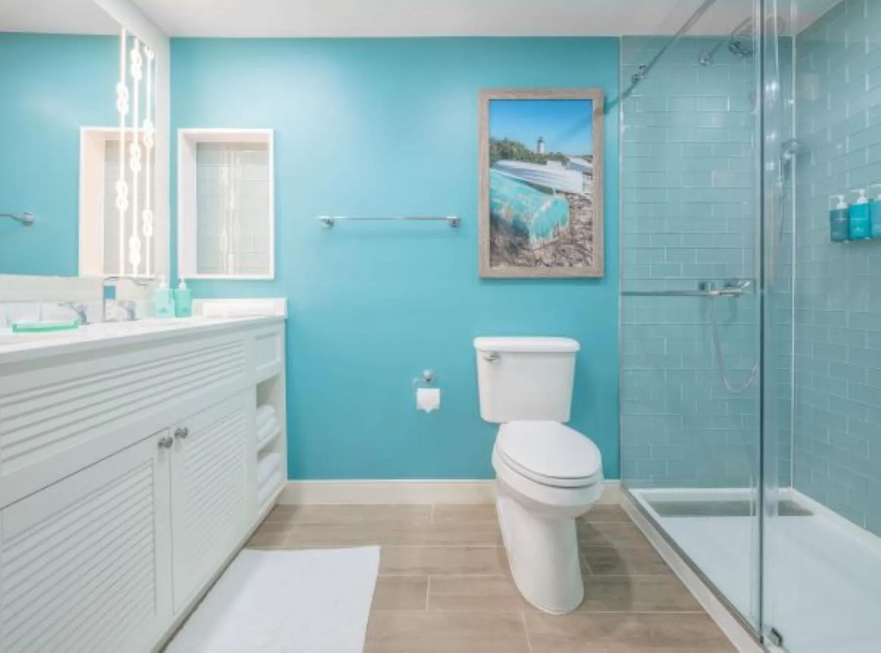 Shower in Margaritaville Resort Cape Cod