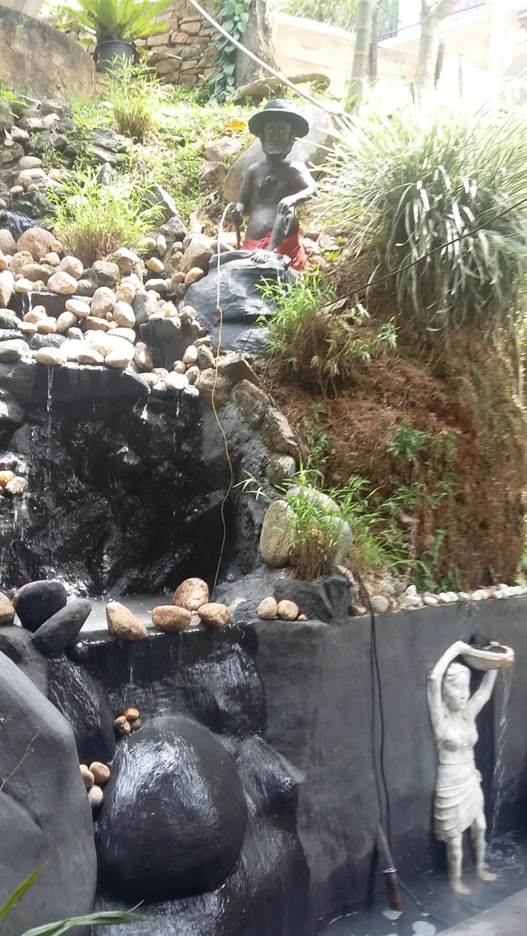 Garden in Kandy Mountain Cottage