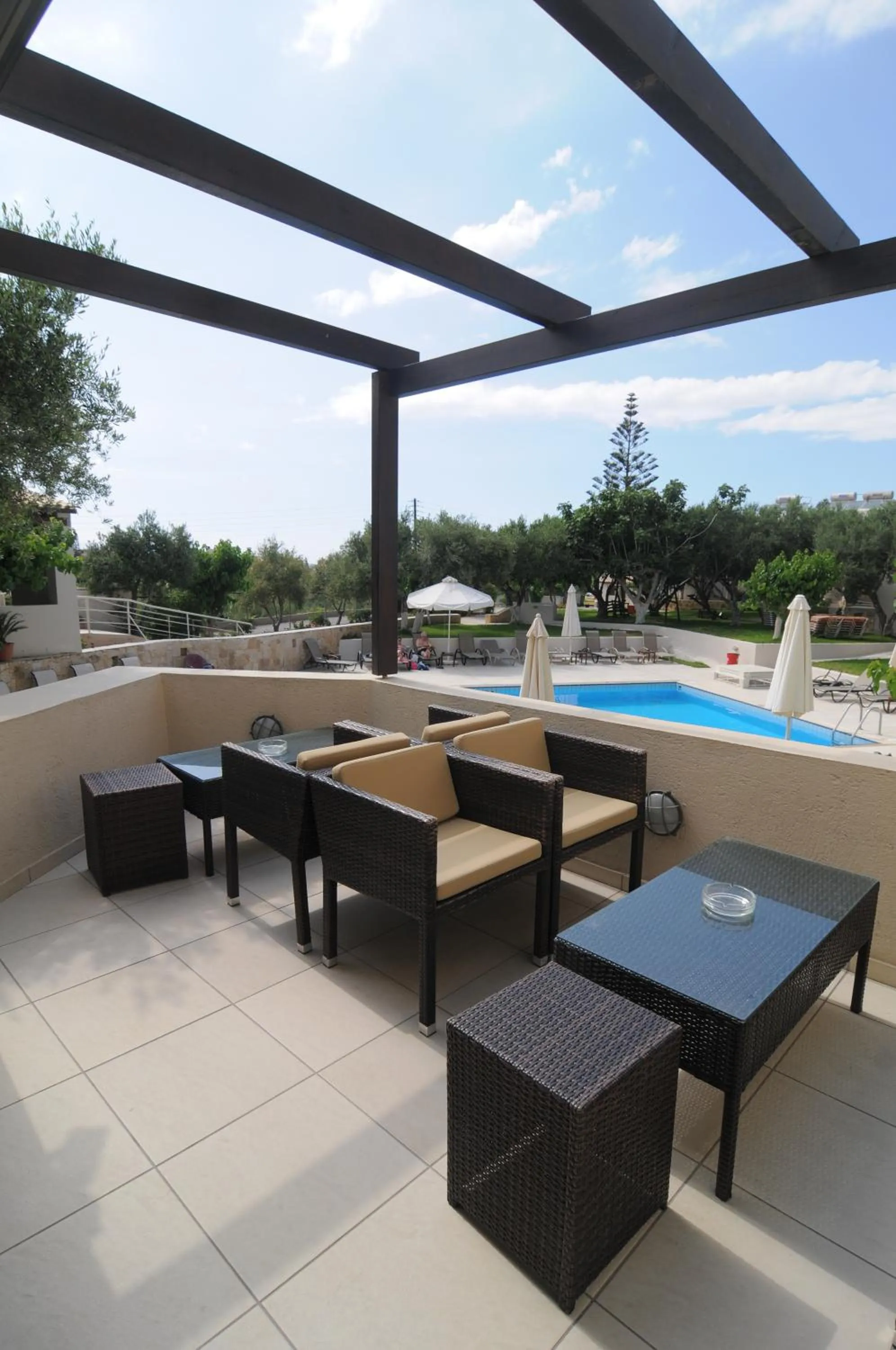 Day in Ourania Apartments Hotel