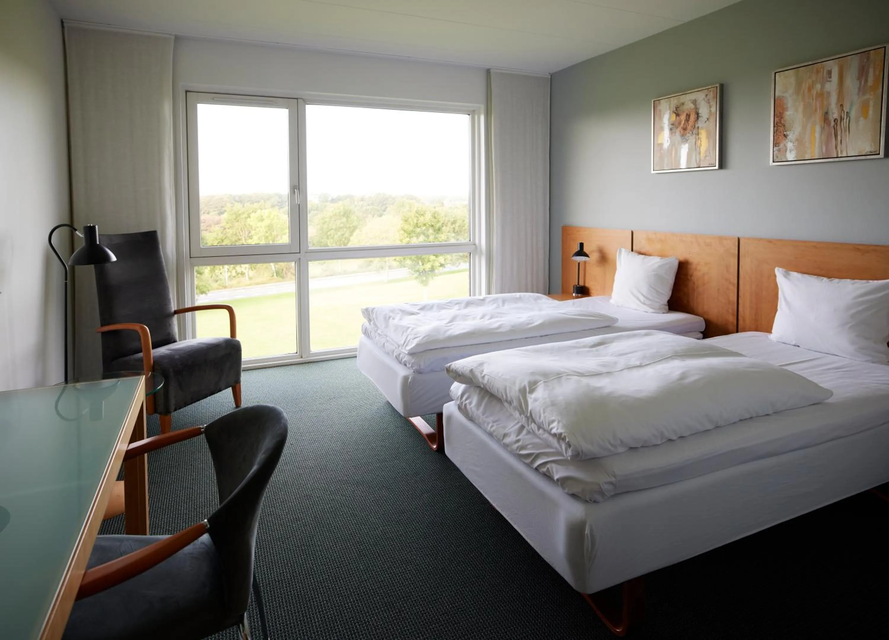 Bedroom, Bed in Trinity Hotel og Konference