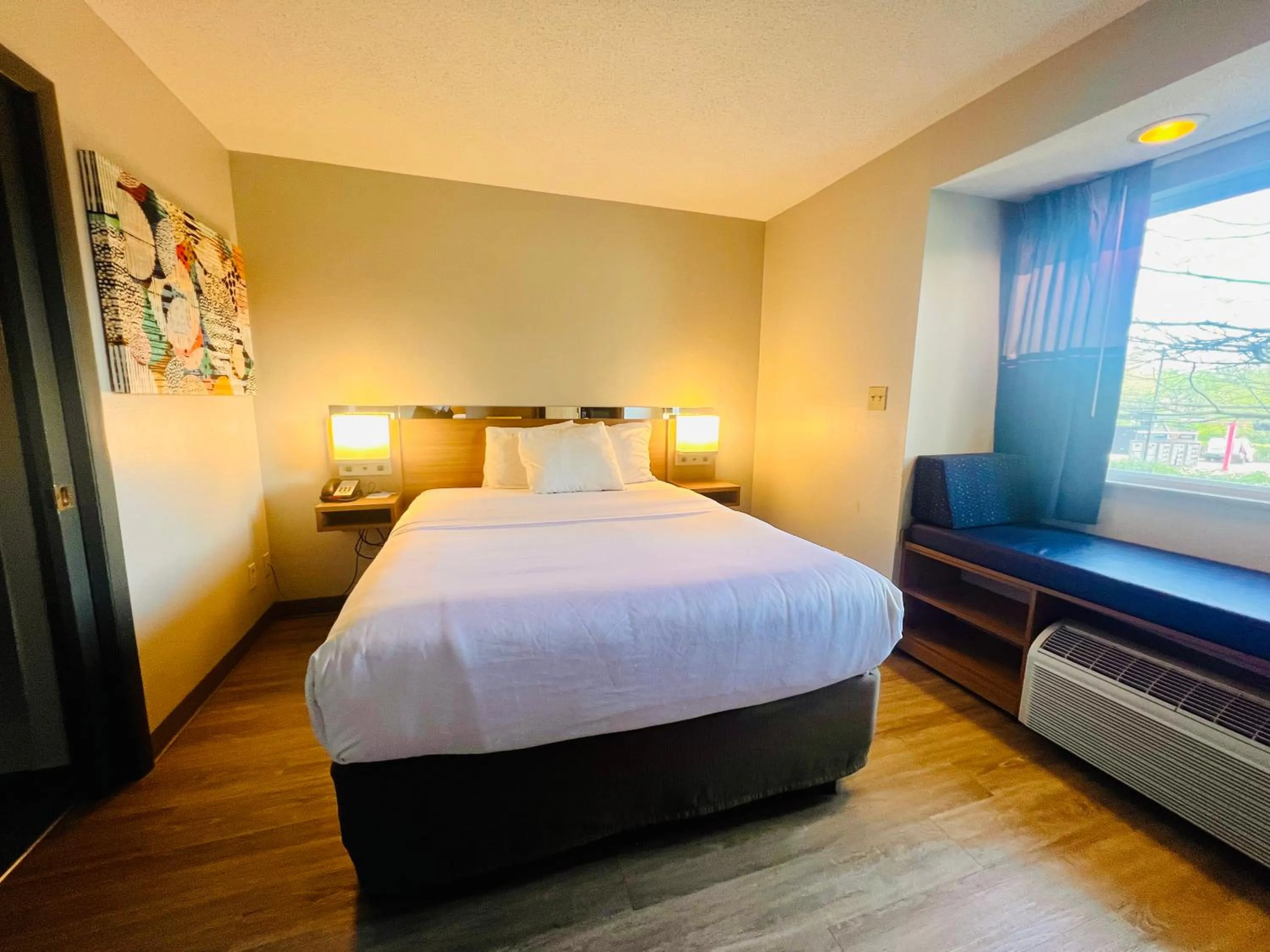 Bed in Microtel Inn by Wyndham Lexington