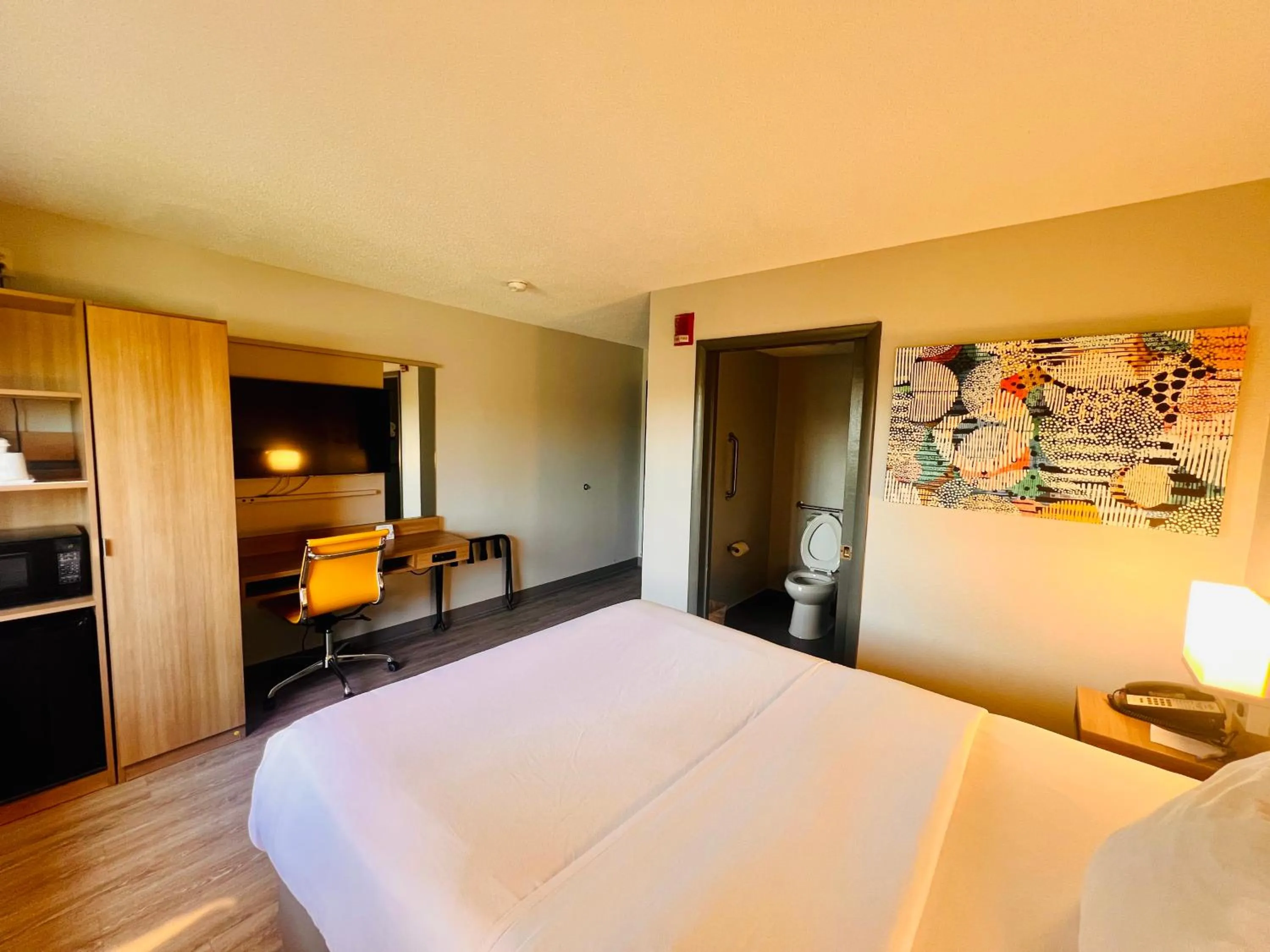 Bed in Microtel Inn by Wyndham Lexington