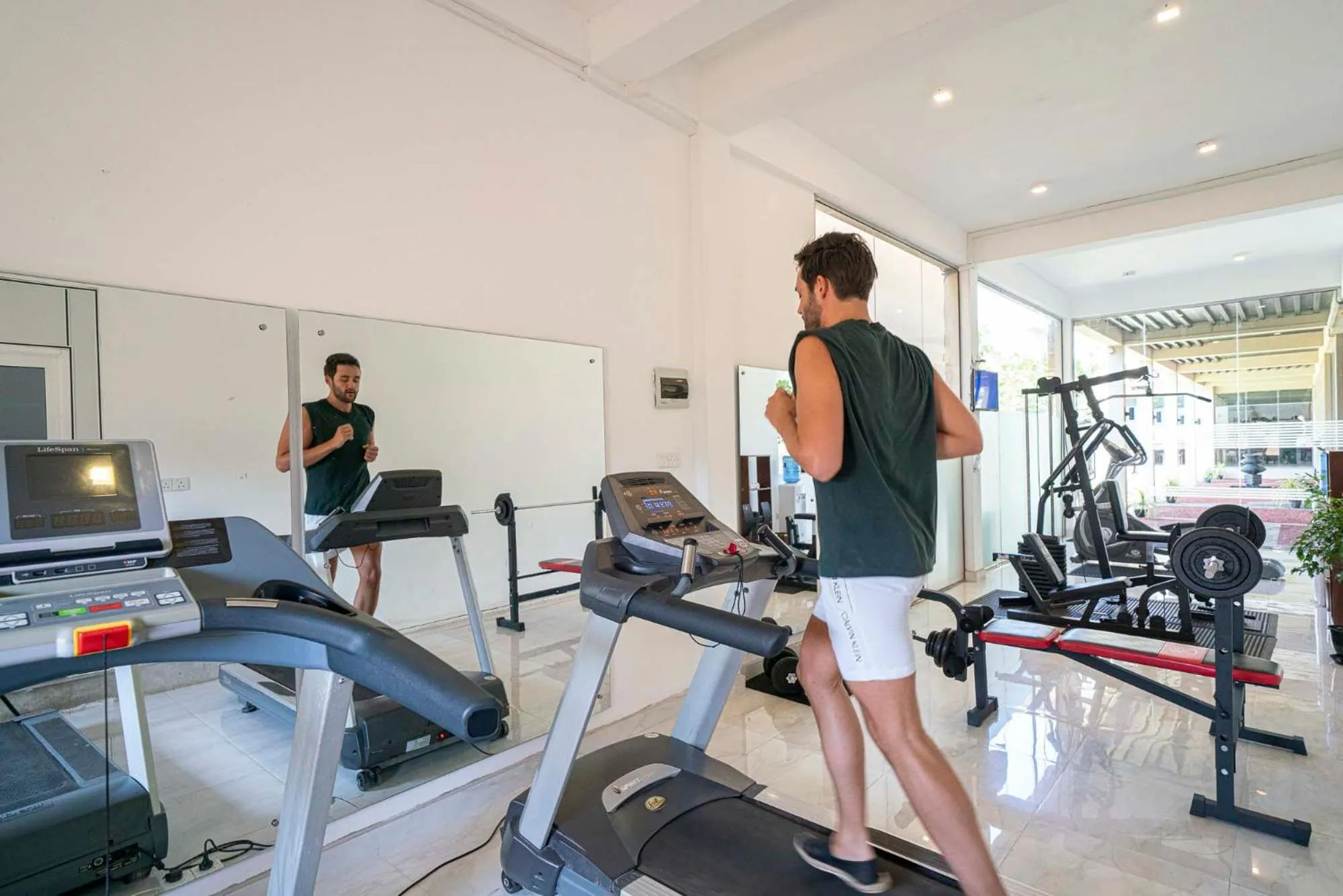 Fitness centre/facilities in Mandara Resort Mirissa