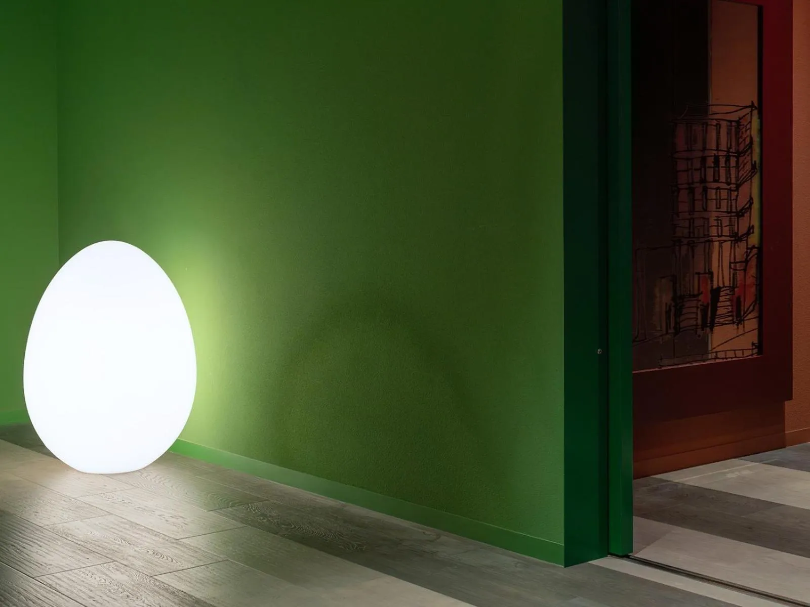 Decorative detail in Hotel Il Palazzo